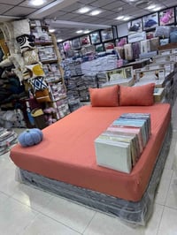 شرشف نفرين • قماش قطني • 180*200+25