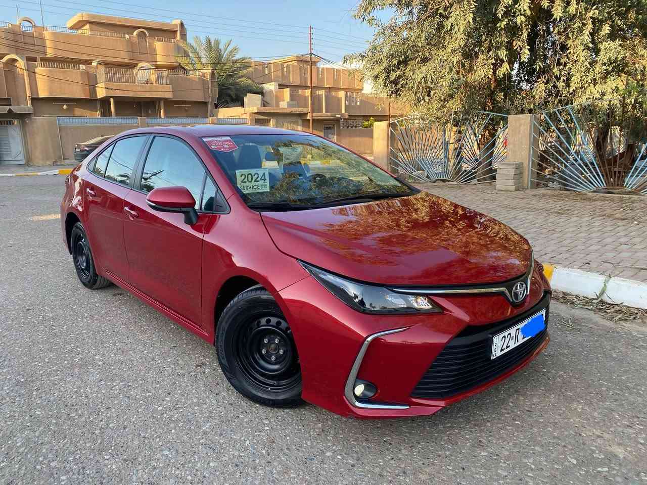 السلام عليكم
للبيع كورلا بانزين  2024  جديده 

وارد خليجي بانزين يعني السيارة مو تجميع صيني  

السيارة خليجي يعني كفاله من الحادث والصبغ والبارد 

السيارة حلوووه وجديده لوك بحالت الوكاله ماشيه 6000 يعني اخت الزيرو

مواصفات 

تحكم ستيرن   اشاره بالمري 
شاشه وكاميرا + حساس خلفي 
تبريد قطعتين    داخل لونين 
كير اوتو  ومحرك شرط على وضع الشركة.   محرك 2000 بانزين 
رقم اربيل دولي هزه وسنويه جديدة يعني شرط التحويل 

السعر 168 وبيه مجال بسيط الشراي يخابر 

***********
