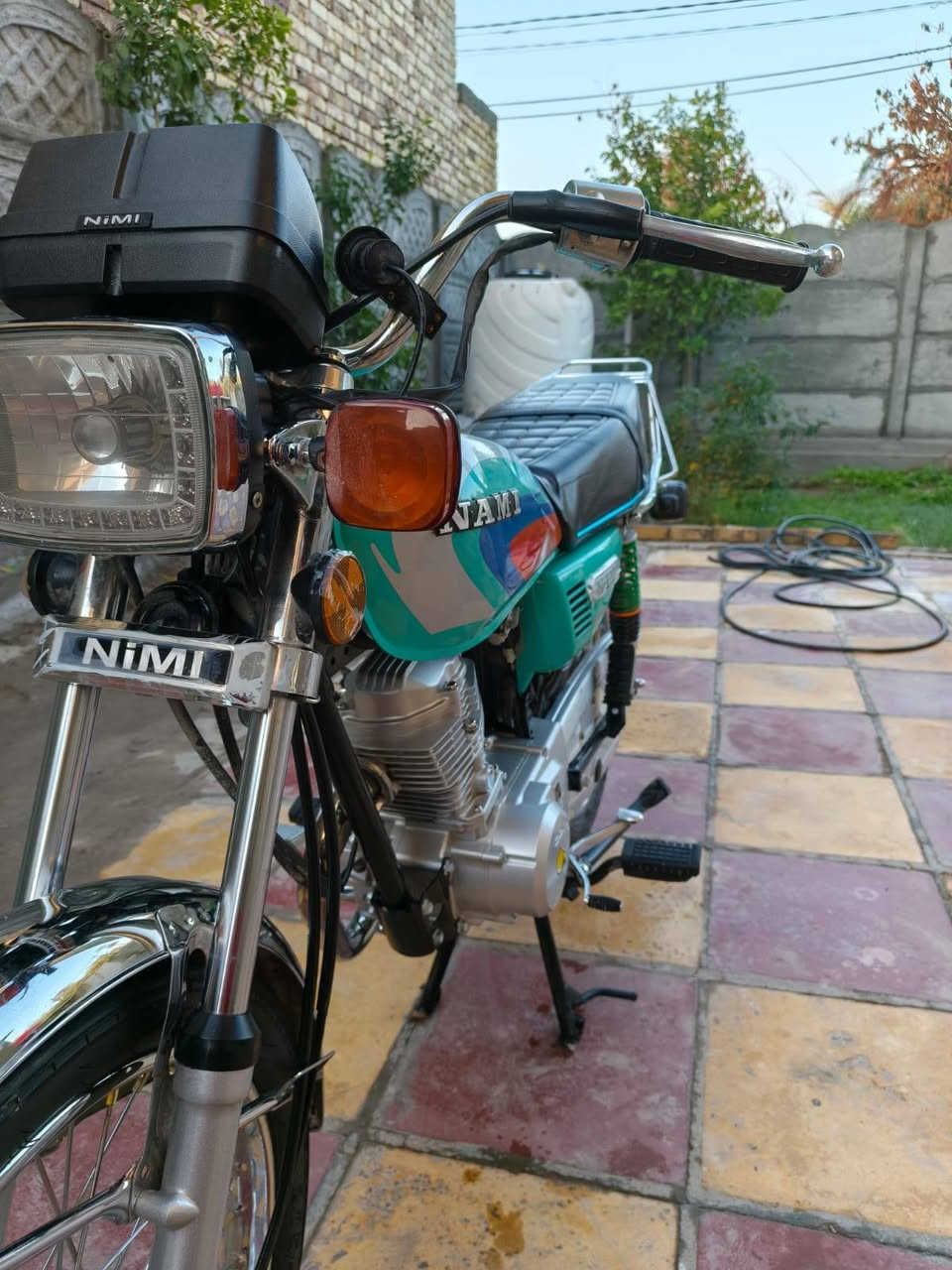 السلام عليكم حبايب للبيع دراجه نامه امتياز موديل 2025 نظيفة شؤفة عينك السعر650 وبيها مجال حك الجيه للاتصال ***********
