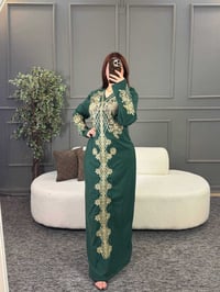 دشداشة نسائي • كشمير مصري • مقاس 55-100 كجم