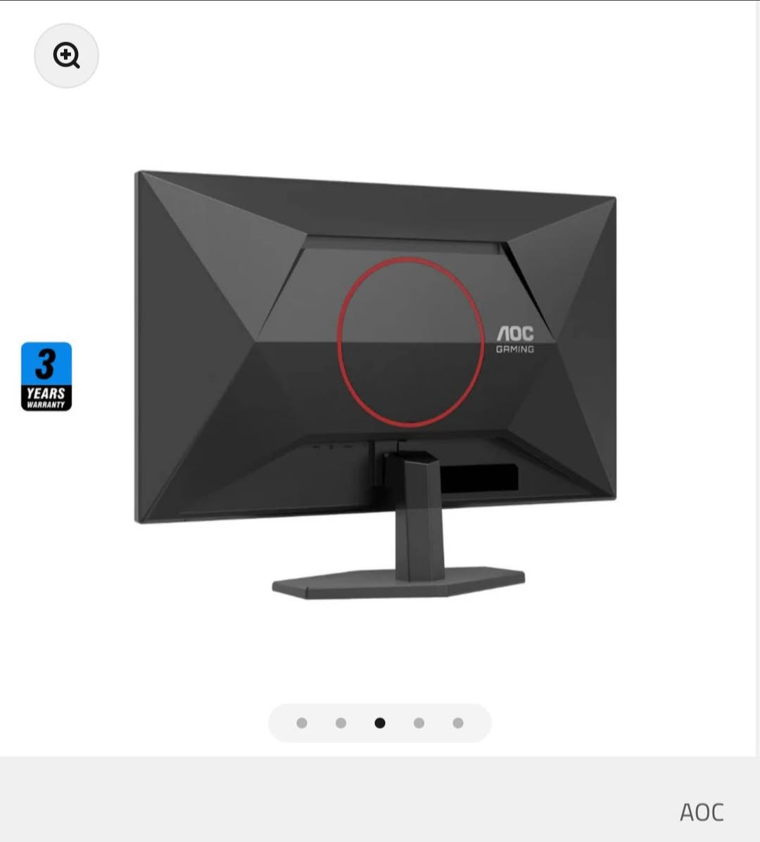 مواصفات الشاشة
حجم اللوحة:- 27 بوصة
منحنى / مسطح :- مسطح
نوع اللوحة :- IPS سريع
معدل التحديث: 180 هرتز (DP) / 144 هرتز (HDMI)
زمن الاستجابة :- 1 مللي ثانية (GtG) / 0.5 مللي ثانية (MPRT)
دقة الشاشة: 2560 × 1440 (QHD)
نسبة العرض إلى الارتفاع: 16:9
السطوع (نيت) :- 300 نيت
نسبة التباين: 1000:1 (نموذجي) / 80M:1 (DCR)
sRGB :- 127% (CIE1931)
DCI-P3 :- 102% (CIE1976)
ألوان العرض: 16.7 مليون
منافذ الفيديو: (لا يشمل المنتج كيبل ديسبلاي بورت) 1 × HDMI 2.0، 1 × DisplayPort 1.4
المتحدث :- لا
تقنية VRR: - — (قادرة على المزامنة التكيفية عالية التحديث)
تصميم الحامل: قابل للتعديل (-5° ~ 23°)، اللون الأسود، VESA 100×100 مم

الشاشة سعرها 75 الف بيها عطل جانبي تصليحها يكلف من 100-75 الف

***********
