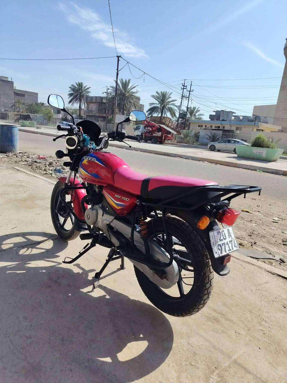 سلام عليكم  عيدكم مبارك كل عام ونتو بخير 💕
دراجة بوكسر موديل 2020رقم و سنوية نكليزي دراجة مكفولة كفالة عامة  نظافة ١/١ خير من الله مكينة برغي ممفتوح بيها نظافة مال أخت زيرو استخدام قليل نظيفة فول سعرها 1550 وفيها مجال حك جية مكاني ديالى بعقوبة شراي يتصل عل رقم *********** 💕💕 @الجميع

