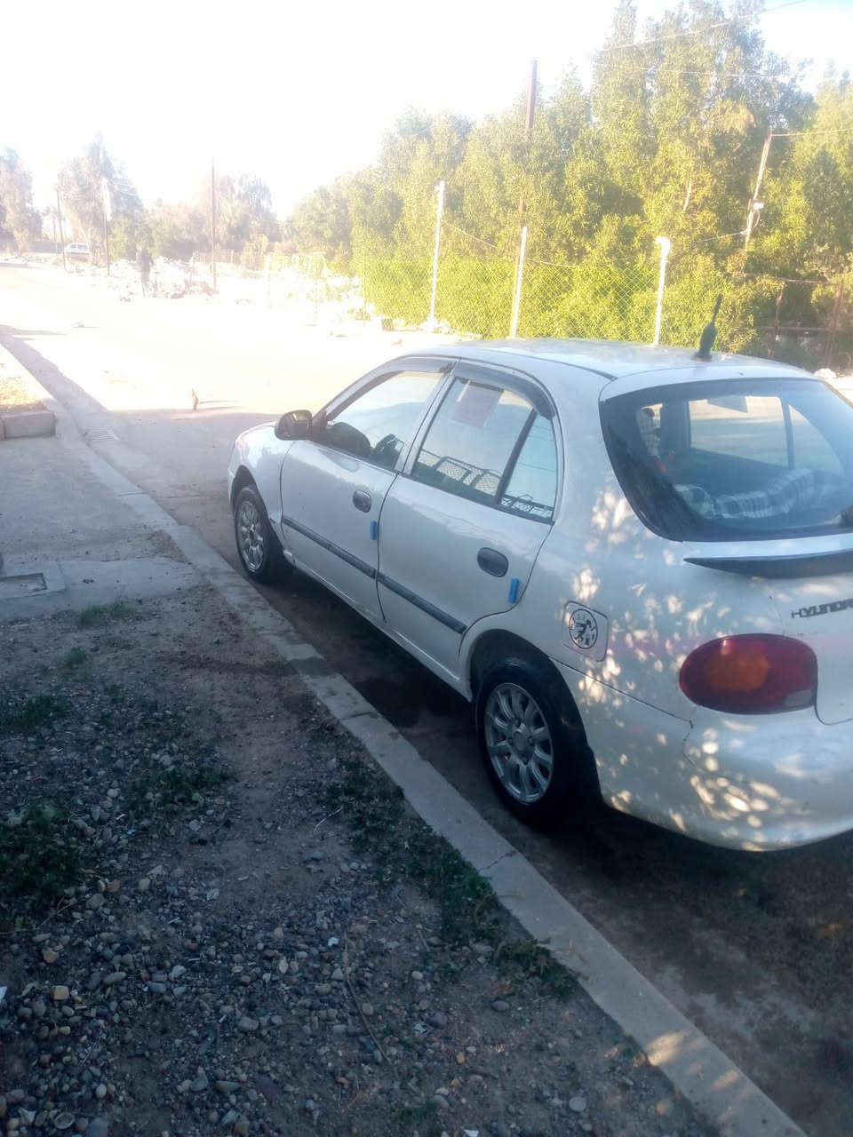 السلام عليكم 
هونداي اكسنت مديل 94 
تحويل مباشر ديالى 
مكينه خيط تبخير كير جديد 
تخم تاير جديد 
كهربايات كلهة شغاله 
مكاني بغداد // السعر 23 ورقه 
***********
