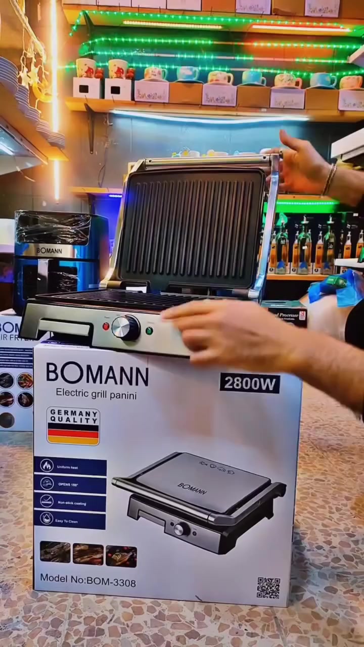 كابسة صاج كهربائية حجم كبير 
ماركة بومان الالمانيه🇩🇪
السعر 38 ألف عرض لمدة محدوده 🔴
للحجز والاستفسار يرجى مراسلة الصفحه📝
#كابسة#كابسة_صاج #كابسة_صاج_و_شواية_كهربائية #كابسة_صاج_وشواية🍔


**إذا كنت صاحب هذا الإعلان وتريد حذفه لأي سبب، رجاءا أرسل رسالة إلى الدعم الفني**