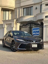 كامري 24 XLE هايبرد حادثها جانبي تبديل جاملغ امامي وكالة وبارد بل بنيد...