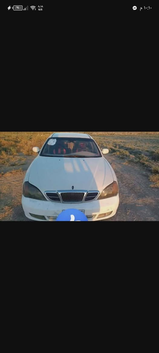 سلام عليكم سيارة البيع دايو ماكنوس كير عادي تبريد شقال محرك بي خيط تبخير   سعر 25 وبيها مجال ***********
