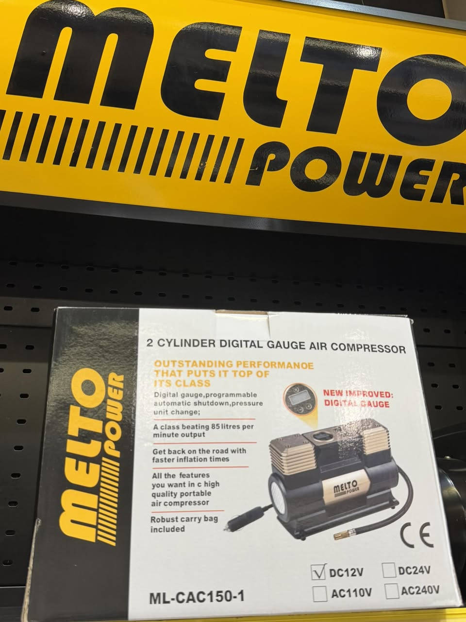 منفاخ MELTO POWER الذكي
مو بس ينفخ… يقيس ويضبط الضغط بدقة عالية!

📊 يشتغل على أكثر من وحدة قياس:
✔️ PSI (الأفضل للسيارات 🚗)
✔️ BAR
✔️ kPa
✔️ kg/cm²

💡 اختار PSI وحدد الرقم (مثل 32)…
وخلي الجهاز يشتغل 👇

⛔ يوصل للضغط المطلوب؟
✅ يوقف تلقائياً بدون تعب!

⚡ ليش تحتاجه؟
✔️ أمان أعلى بالطريق
✔️ يوفر بنزين
✔️ يحافظ على الإطارات
✔️ ينقذك بأي وقت طوارئ
😱 لا تنتظر البنچر!
خليه بسيارتك وكون جاهز بكل لحظة 🔥

📦 توصيل لكل محافظات العراق
📩 احجز هسه قبل نفاذ الكمية

#منفاخ_هواء #اكسسوارات_سيارات #سيارات_العراق #بغداد #الموصل #كربلاء #نجف #بصرة #عروض #تخفيضات #ترند #car_accessories #air_compressor


**إذا كنت صاحب هذا الإعلان وتريد حذفه لأي سبب، رجاءا أرسل رسالة إلى الدعم الفني**