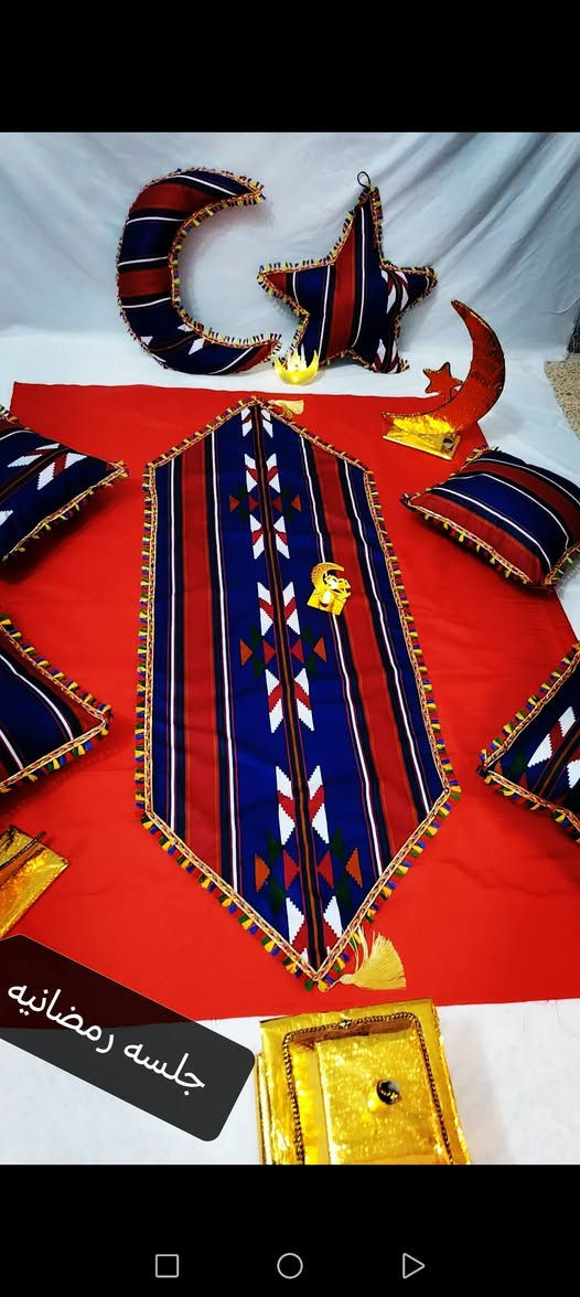 رمضان كريم 🌿🌿 جلسات رمضانيه وجلسات عربيه حسب الطلب السعر حسب عدد القطع الي يحتاجها الزبون وحسب القياسات للحجز مراسلة الصفحة او ع الواتساب ***********
 يوجد توصيل🛻🛻🛻🛻 بغداد وجميع المحافضات ( 5 الاف)
