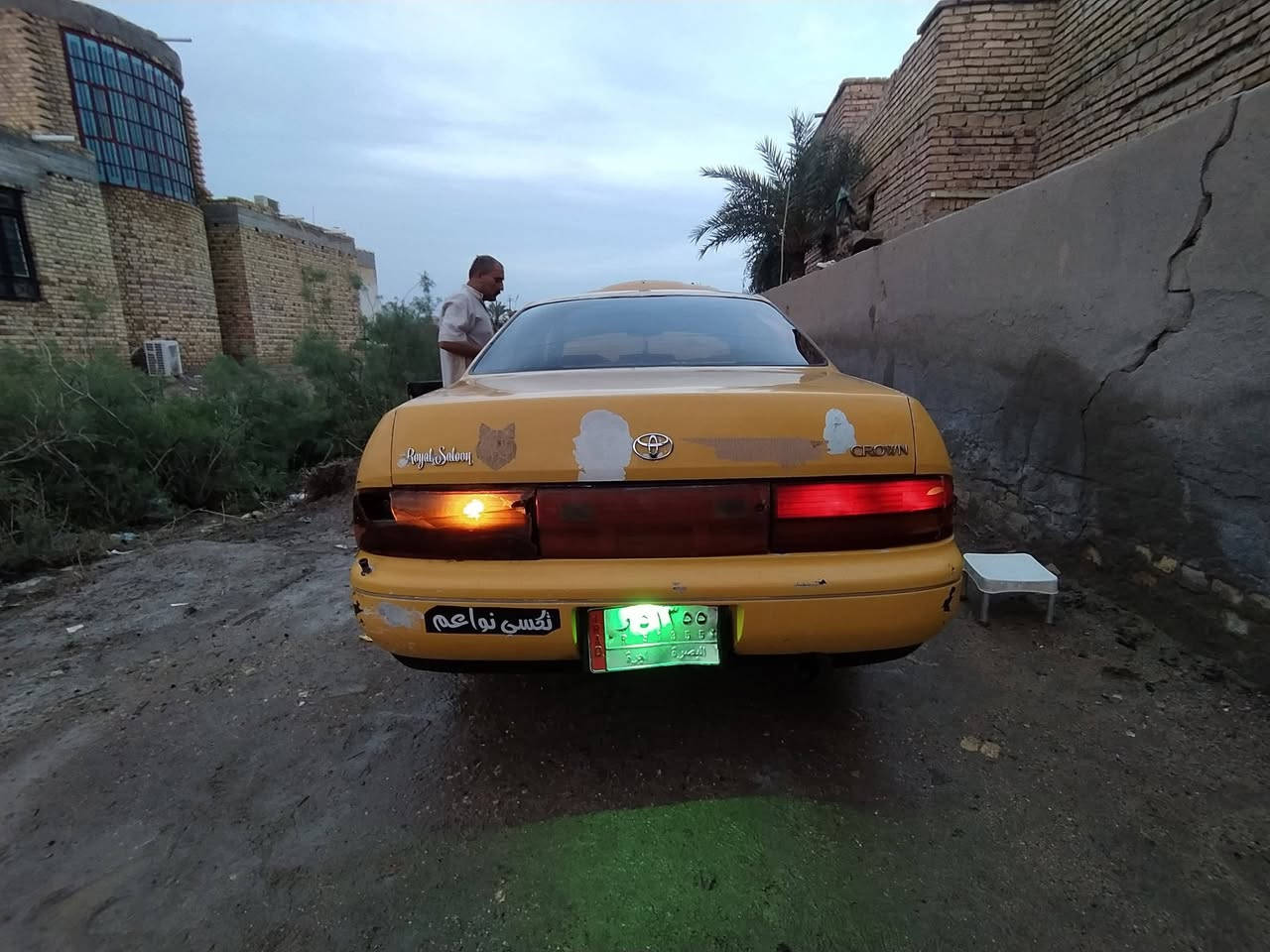 السلام عليكم بطه للبيع مكينه وكير حداديه تبريد تخم تاير سياره حلوه كلش سنويه صاقطه 19 صاحبها موجود الناصريه سعرها 26 غرامات هيه علا المشتري مكاني سوك الشيوخ النواشي ***********
