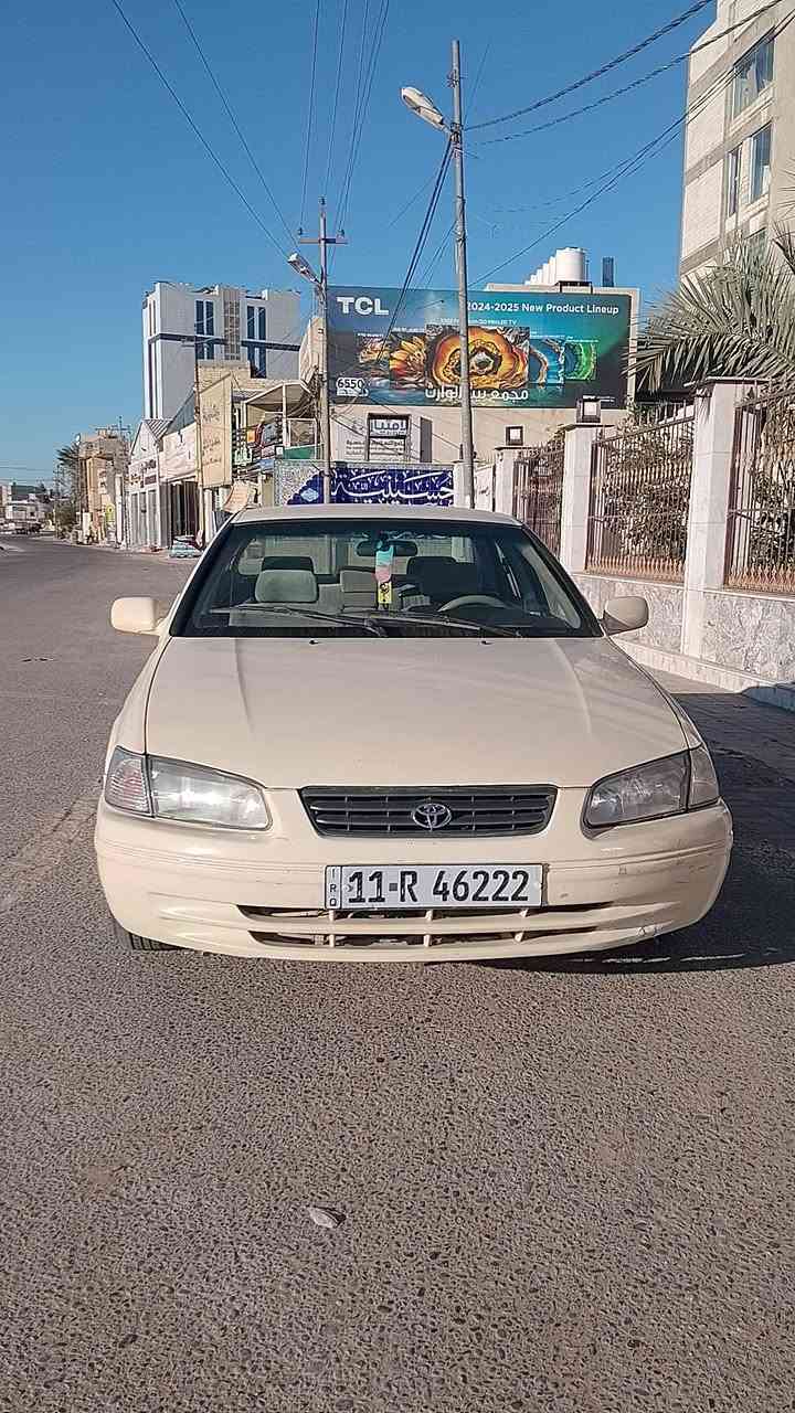 سلام عليكم حبايب
كامري موديل ١٩٩٨
محرك ٤ ابوجف
رقم بغداد بسمي 
عنوان كربلاء 
سعر ٦٨بيه مجال قليل 
***********
