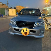 لاندكروز اسعودي دي في دي  ثمانيه سلندر  موديل ٢٠٠٨  مصبوغه للجماليه صب...