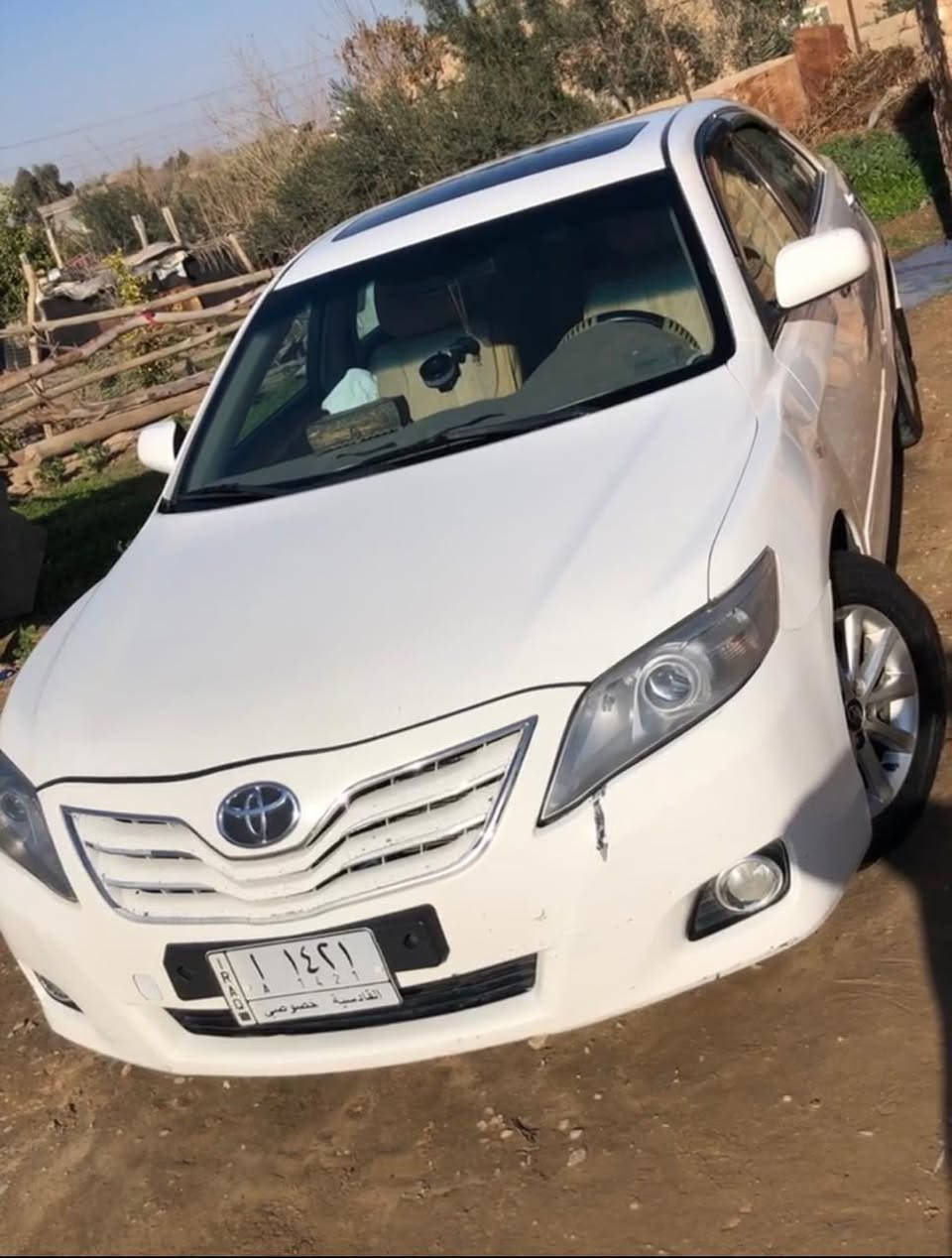 السلام عليكم
كامري 2010 خليجي فول مواصفات GLX للبيع 
مواصفاتها
فتحة 
قطعتين تبريد 
بردة خلفية 
كشن كهرباء 
تحكمات ستيرن 
اناره داخلية بلادية 
حساسات خلفية 
مثبت سرعة 
تخم تاير 
لايت زنون 
منضومة غاز شغاله
رقم قادسيه بأسمي
تحويل مباشر 
سعرها 120وبيها مجال 

مكاني الانبار القائم الرمانه

للاستفسار : 
***********
واتس او مباشر على الخط
