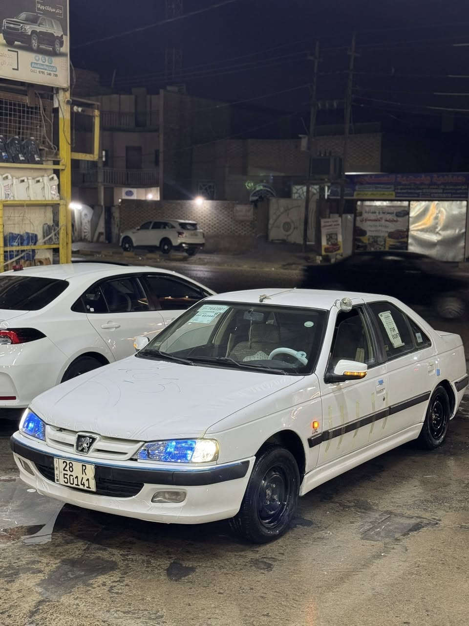 سلام عليكم ؛

بيجو بارص 

المديل:2015✈️

مكينه مكفوله 

كير مكفول 

حداديه 100/100 

تبريد ثلاجه جديد منضومه كامله جديده

دواخل نضيفه
دمام 
اشاير زنون 
تخم تاير 80‎%‎

السياره كفاله عدا الدور الخلفي صبغ موضح بلصور 
عداها كفاله

رقم نجف انكليزي

السعر 48 وبيها مجال بسيط لشراي

مكان السياره نجف

رقم الهاتف ؛***********
