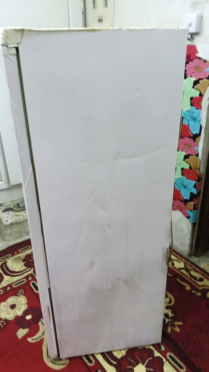 سلام عليكم مجمده فستل شغالة مستعمله نظيفه بيها ضربات بسيطة السعر 125 و بيها مجال مكان بغداد لا يوجد توصيل  ***********
