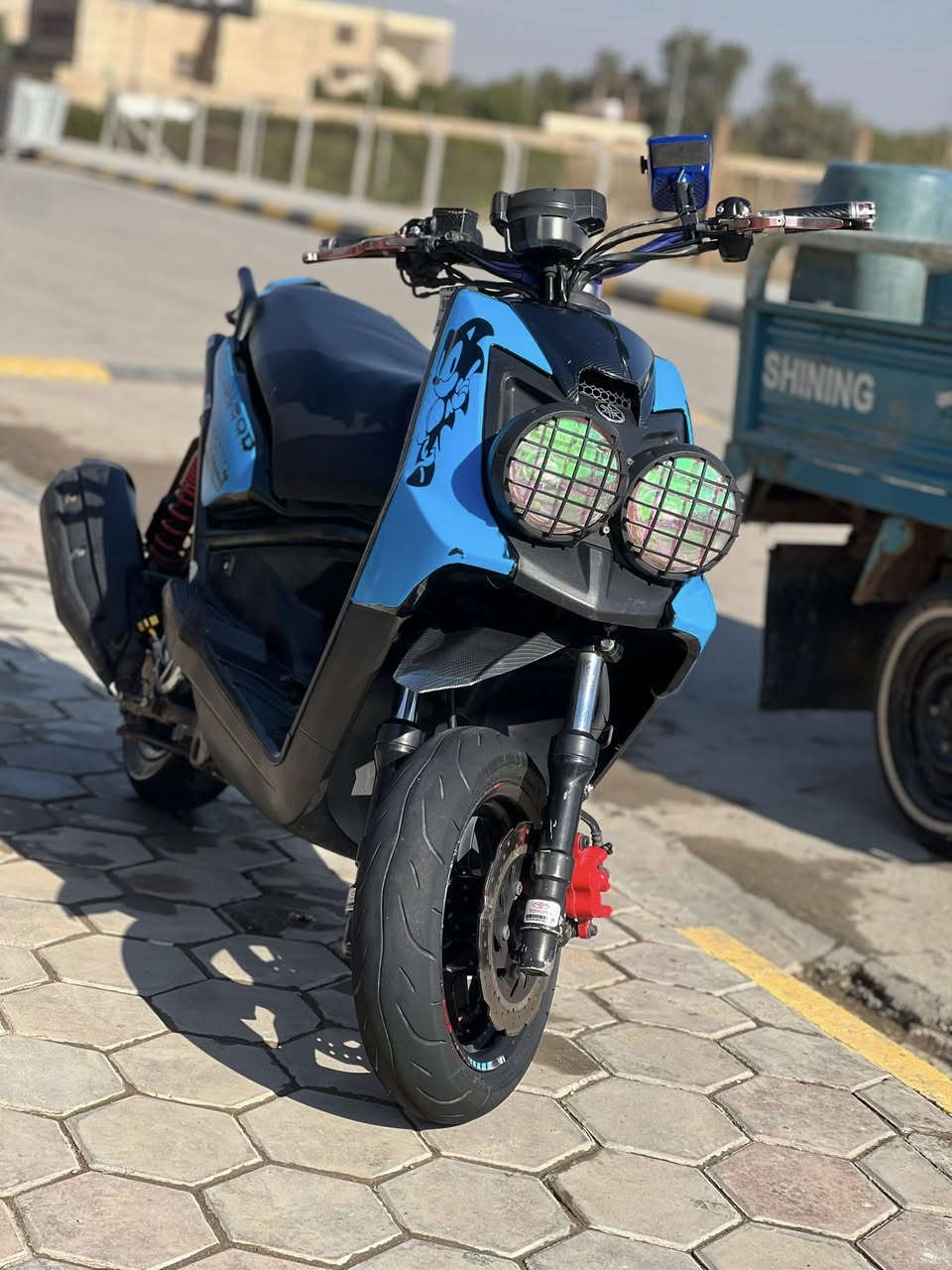 سلام عليكم شباب سكنس جبلي البيع بوشه 58 الدراجه مزوده موتعوب عليه  والسعر خاص ***********
