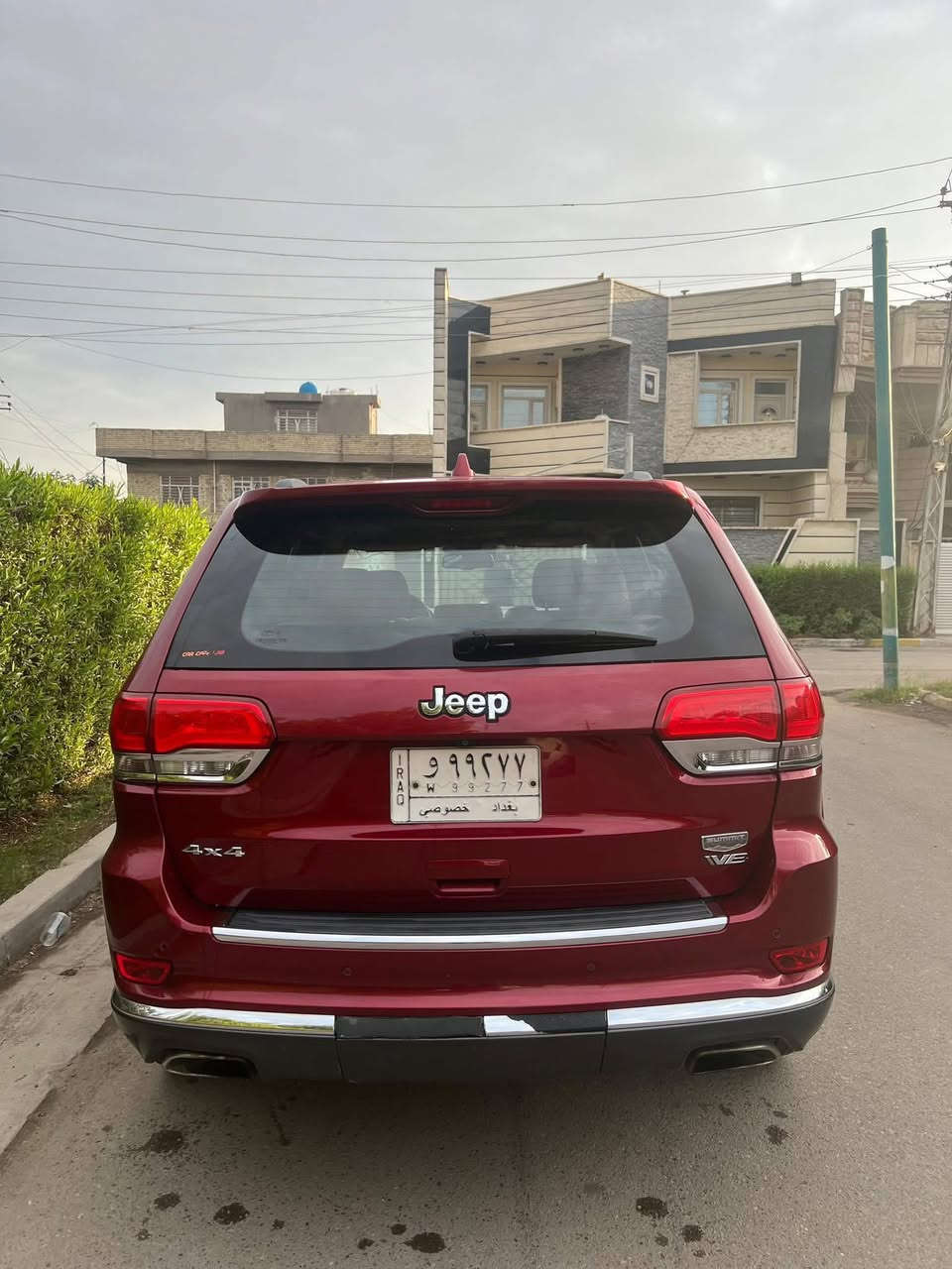 السعر 24000$

جيب سومت هيمي موديل 2015
خليجي وكالة العرصات 
٨ سلندر 5.7
ماشية ١٤٠ الف ميل
السيارة على ايد وحدة من موديلها 
كفالة من الصبغ و التعديل و الكهربائيات و تبريد و كير و مكينة مبدل فقط بطلين
معروفة مواصفات السومت 
بانوراما
رادارات ٣٦٠ درجة
حساسات ٣٦٠ درجة 
كراسي خرن تدفئة و تبريد و ستيرن كهرباء و تدفئة
شاشات ٣
جكات تصعد و تنزل
سستم صوت هارمن كاردن
السيارة كاملة من كلشي  نقصها بس حجر بيئة يوكع من السعر
مكانها بغداد السيدية 
***********
