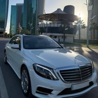 مرسيدس S-Class 2015 خليجي (وكالة BCM)  حجم 500 مكفولة (عدا ربع دعامية ...