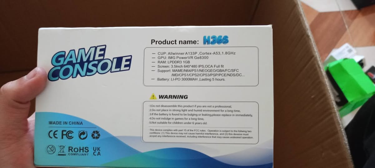 كونسل صغير متنقل بيه اكثر من 1500 لعبه جديد و وياه ميموري 64گيگا اول تم 30 الف


**إذا كنت صاحب هذا الإعلان وتريد حذفه لأي سبب، رجاءا أرسل رسالة إلى الدعم الفني**