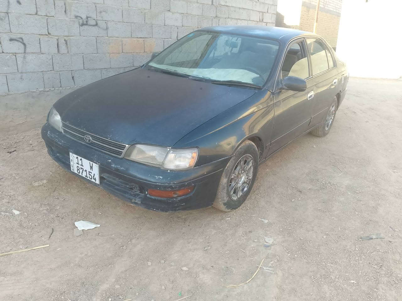 سلام عليكم سياره للبيع كرونا نفخ موديل 95 رقم بغداد كير ومحرك جديد استوني شادهن   كهربائيات شغاله كفاله عامه لغود وشواصي وتكم تحويل ثاني يوم مكاني نجف سياره بأسمي ستوني مصعدها هزه سنويه تنتهي 2031 سياره بلاديه مابيها صبغ بس بيها مجورد صبغها  بيها ملاحظات  سعر 40 بيها مجال تفاصيل أكثر راسلني واتساب اتصال ادمن وافق ***********
