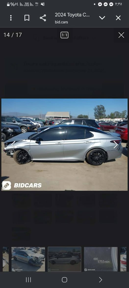 ‏2024  𝐓𝐎𝐘𝐎𝐓𝐀 𝐂𝐀𝐌𝐑𝐘-𝐗𝐒𝐄
Hybrid
تويوتا كامري (XSE) موديل : 2024
اللون : سمائي (مميز) تو كلر بلادي 

عداد المسافة :  21 

حجم المحرك : 2.5L ( 4.سلندر )
                                 
الضرر :  مرفق بالصور
المواصفات : 𝐗𝐒𝐄
فـول مـواصـفـات 
تو كلر 
ترحيب 
ابواب  
بصمة تشغيل)
شاشة  كبير
كاميرا خلفية 
ويل 19 الرياضي 
هاند بريك بصمة
اوتو هولد (𝐀𝐔𝐓𝐎 𝐇𝐎𝐋𝐃)
اوتو ستارت (𝐀𝐔𝐓𝐎 𝐒𝐓𝐀𝐑𝐓)
اوتو ستوب (𝐀𝐔𝐓𝐎 𝐒𝐓𝐎𝐏)
رادار امامي (تحديد مسار)
‏‎رادار جانبي (نقاط عمياء)
‏‎حساسات خلفي 
مانع انزلاق+𝐀𝐁𝐒
3انظمة  (𝐄𝐂𝐎) (𝐍𝐎𝐑𝐌𝐀𝐋)(𝐒𝐏𝐎𝐑𝐓)
نظام EV MODE
تحكيم استيرن+ شفتات استيرن
كشنات جلد ، كشنات كهربائي
كشنات الامامي هيتر 
لايتات (𝐋𝐄𝐃) عدسة زينون بيلادي
اناره داخليه led 
ترحيب بلادي بالدواسات 
شاحن وايرلس
مثبت سرعه تفاعلي قيادة اليه 
تحديد مسار 
مكان :  بيجي قرية المسحك
السعر : 190
وبيه مجال حك الجيه


**إذا كنت صاحب هذا الإعلان وتريد حذفه لأي سبب، رجاءا أرسل رسالة إلى الدعم الفني**