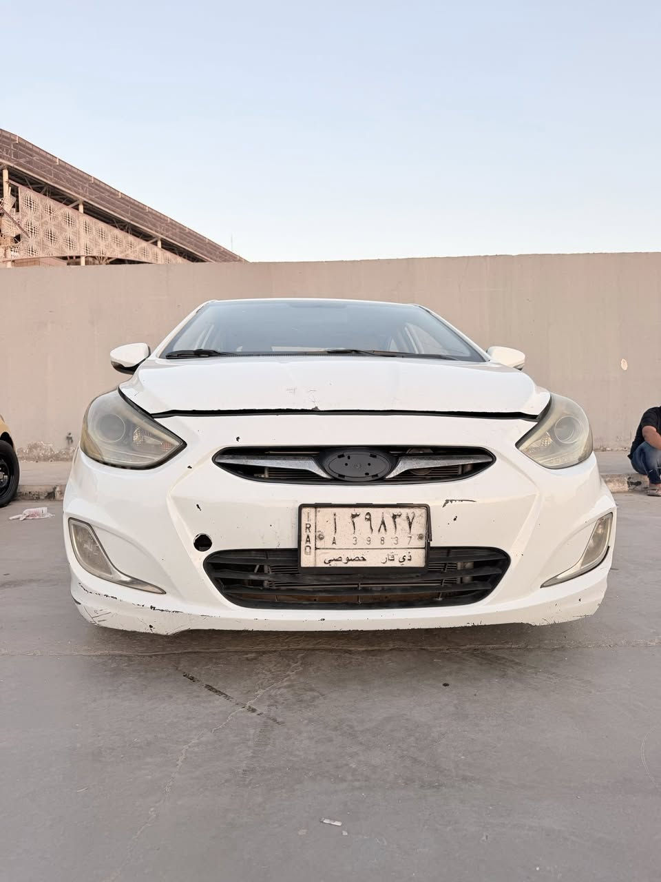 السلام عليكم
هونداي اكسنت 2014 خليجي

محرك 1600 دوش دبل قطره

بيها قطع صبغ 

كير و محرك مكفولات رقم ذي قار تحويل مباشر مكانها بغداد الشعب

السعر 78 

***********
