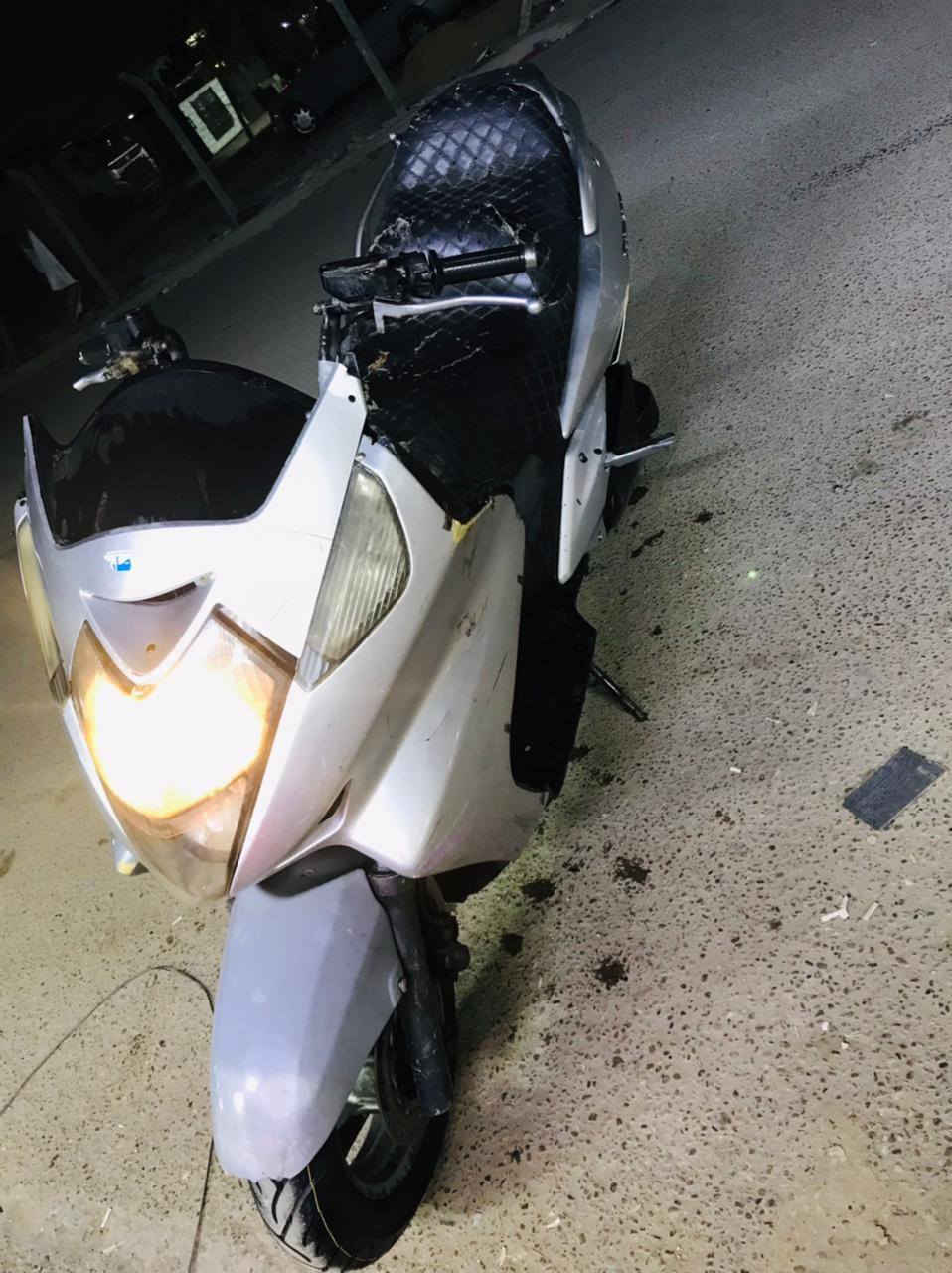 سلام عليكم دراجه سلفر ونج 600 دراجه كامله ما بيه نقص خير من الله كهربايات شغاله شوفت عينك كفرات شويه تعبانه دراجه نكره شلعه معدلل يخبلننننن تايرات جدد امامي خلفي كفرات اصليه بل تعبانات شويه مكينه ناعمه تخبل
سعر 800وبيه مجال الطيبين 
رقم الولد ***********
مكاني بغداد العبيدي 
مكلف بل نشر
