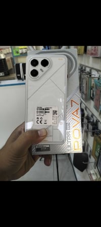 تكنو بوڤا 7الترا  12/256 نظافة 💯  ملحقات كاملة 120فريم  السعر 340...فر...