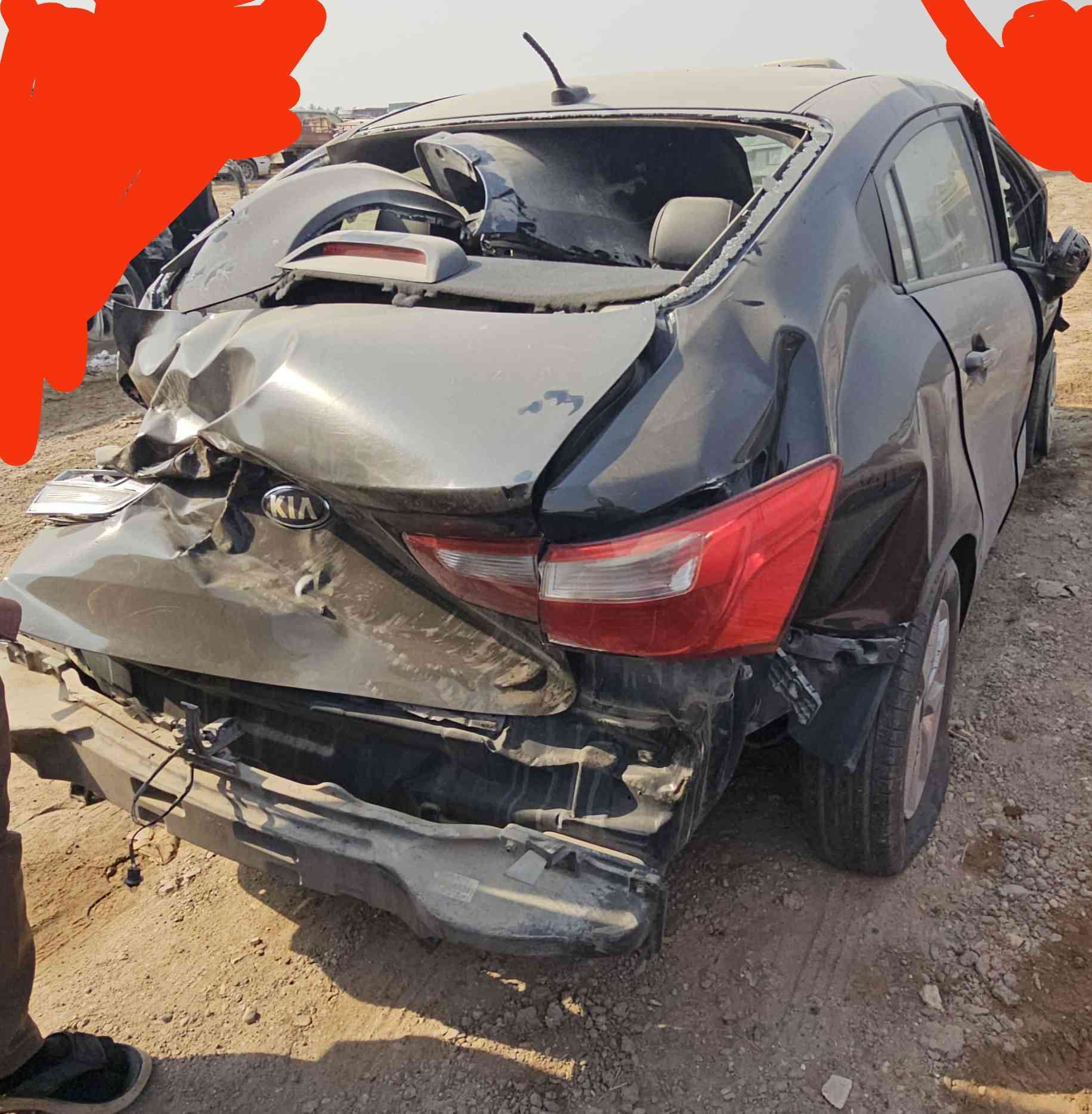 السلام عليكم من رخصه الادمن 
الله يجفيكم الشر والحمدلله على كل حال 
كيا ريو ٢٠١٦ gdi 
مكينة ١٦٠٠ 
رقم بغداد باسمي 
الحادث بدون بجم فقط المبين بالصورة حتى للبنيد ممتاثر
ماشية ٤٦ ميل
ابيعه على وضعه قيم واخذ بما يرضي الله 
الدواخل على وضع الشركة
***********
