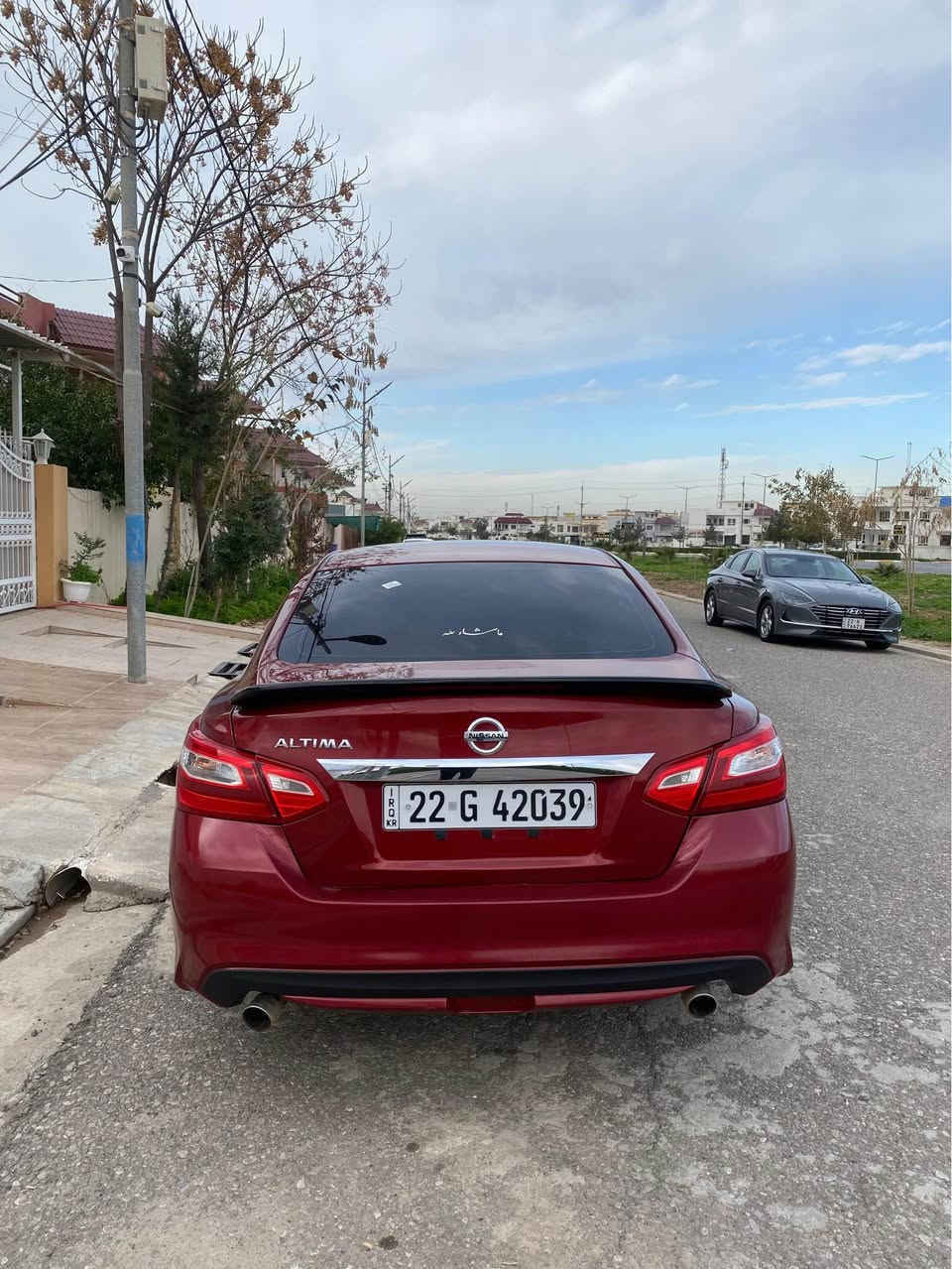 Nissan Altima 2016 SV
نیسان التیما ٢٠١٦ بە ناوی  خۆمە و سەنەوی و هەزەو رەقەم و ژێنگە و رونوو چوارتایە و هەموو شتی نوێیە گێر و مەکێنەو کارەبایاتی و هەموو شتی بەشەرت تەنها ٥ پارچەی بۆیاغە بێ داعموو لێدران ژورەوەی نەگرتوە لایتی عەدەسەی بۆ دانراوە
رقم تلفۆن
(***********) أربيل, العراق
