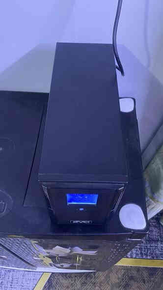 السلام عليكم عدي مستعمل  ups 1500 va offline  لل pc و ps4  بطاريه نص عمر تمشيك 10 الى 12 دقيقه سعره 40 الف مع التوصيل والسعر نهايته واتساب ***********

