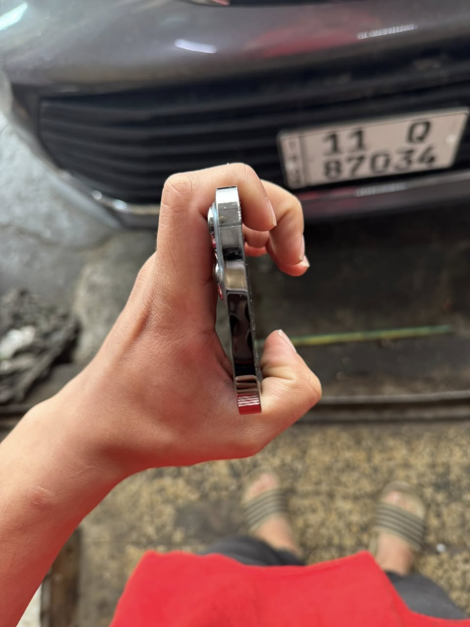 ايفون 13 برو ماكس نضيف امريكي ذاكرة 128 بطارية 85 الجهاز مكفول من اي عطل فقط مبدل وحدة من الكامرات كلة شغال بدون ملحقات بيع او مراوس سعرة 625 بغداد حي الجهاد رقمي***********
