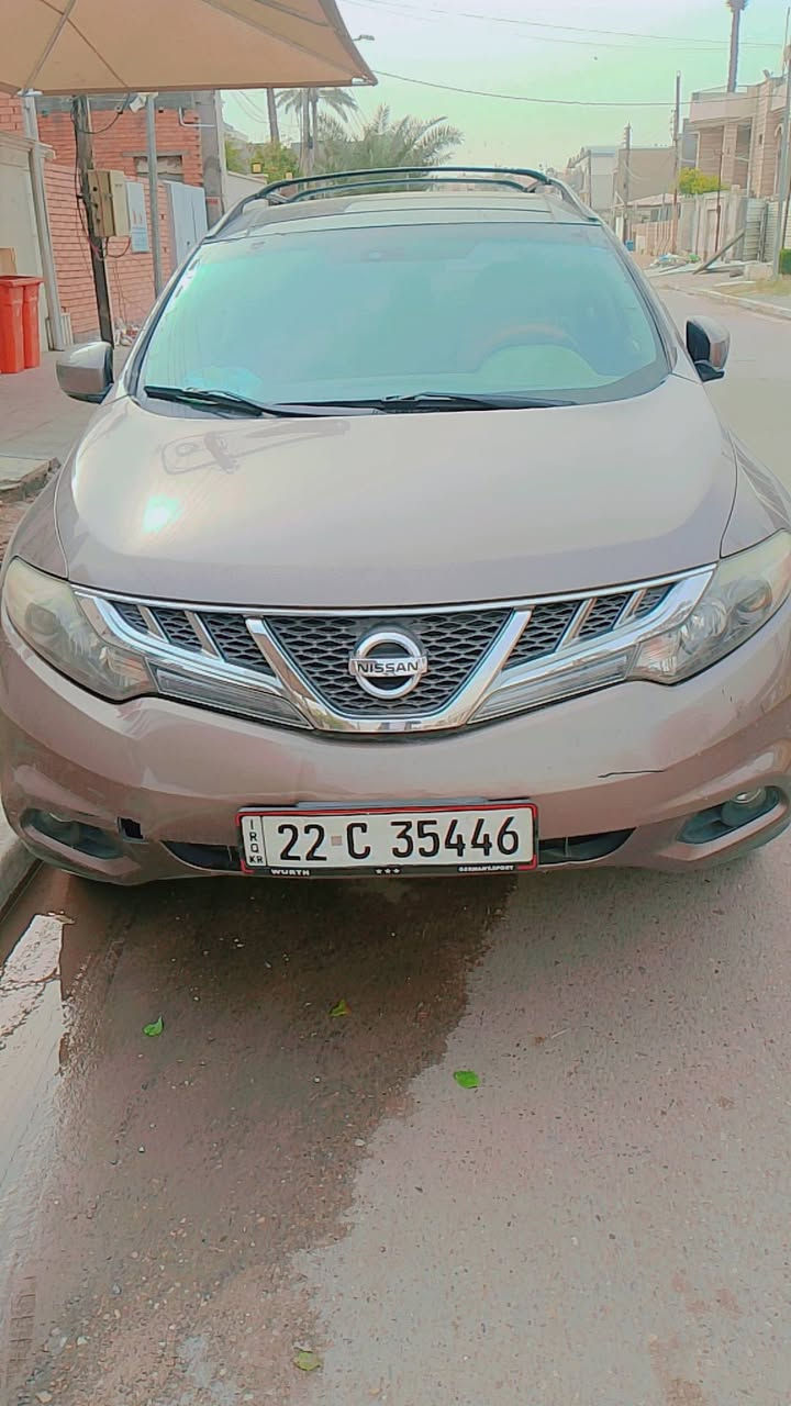 السلام عليكم نيسان مورانو 2012 سياره جاهزه من كلشي رقم اربيل وارد امريكي حادثهه غرق بسيط السعر 85 وبيهه مجال 
للاستفسار ***********
