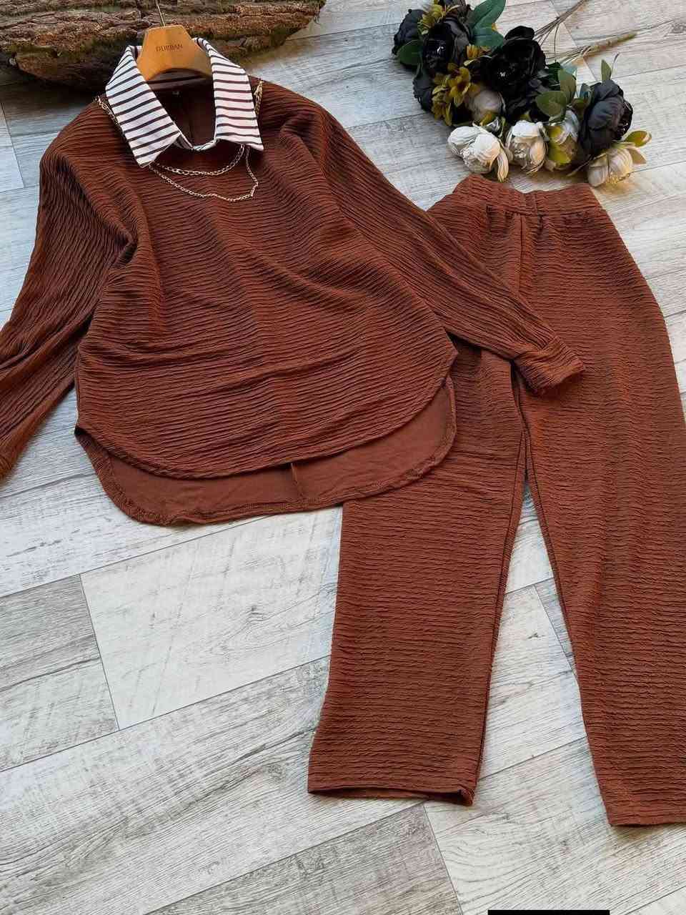 ((إِنَّ هَٰذَا لَرِزْقُنَا مَا لَهُ مِن نَّفَادٍ))🌸
🌸 سوت نسائي  👍 😍👍
#السسسعر__15ألف___  ____
#القياسات__40_42_44_46_
الخامه بروميجك تركي الاصلي
#يوجد خدمه توصيل الفين دينار داخل قضاء المسيب 
توصيل محافظات 6الاف كافة المحافظات العراقية 
توصييييل الباب بيتكك ويدللون علينا الطيبين


**إذا كنت صاحب هذا الإعلان وتريد حذفه لأي سبب، رجاءا أرسل رسالة إلى الدعم الفني**