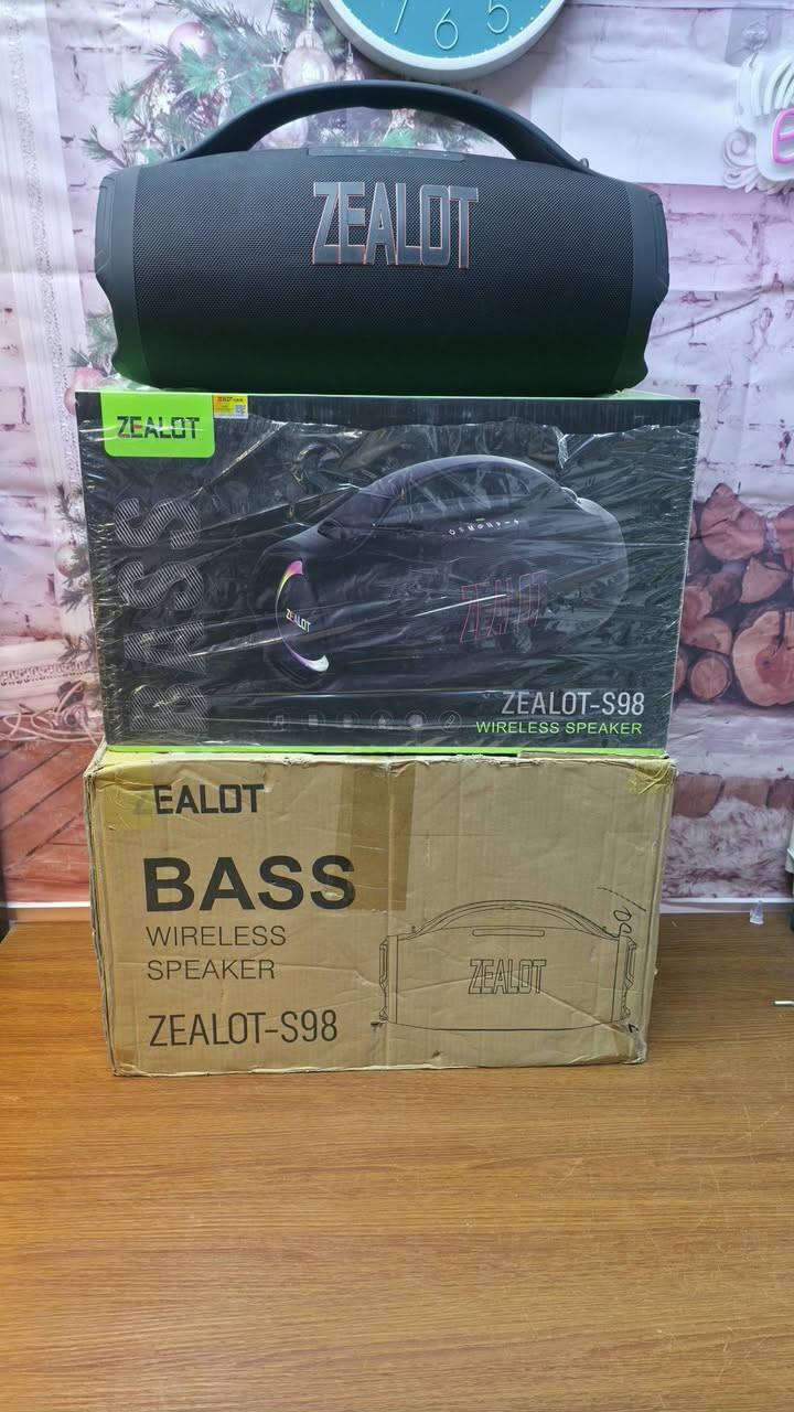 السلام عليكم زيلوت s98  الوزن 7.3 kg
160 واط.سعة البطارية: ضخمة جداً وتصل إلى 36,000 مللي أمبير.زمن التشغيل: تشغيل مستمر للموسيقى يصل حتى 12 ساعة.ميزة بنك الطاقة: تعمل كـ Power Bank لشحن الهواتف والأجهزة الأخرى.مقاومة الماء: تأتي بمعيار IPX6 لحمايتها من المطر ورذاذ الماء.الاتصال والوظائف: بلوتوث 5.3، منفذ AUX، تشغيل بطاقة ذاكرة TF، وفلاش ميموري USB، مع دعم إضاءة RGB ملونة 
السعر 300 الف والسوك كلشي بيه قطعه باللوك دبل كارتون ما عجبك السعر صعد المنشور بالصلاة على محمد وال محمد


**إذا كنت صاحب هذا الإعلان وتريد حذفه لأي سبب، رجاءا أرسل رسالة إلى الدعم الفني**