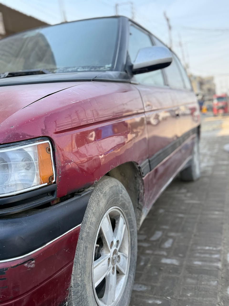 سلام عليكم
سيارة مازدا mpv يابني 1994

محرك 6v 3000 بلاد 

سيارة 7 راكب 

مكانها بغداد 

رقم الماني مشروع وطني 

سعرها 28$
***********
