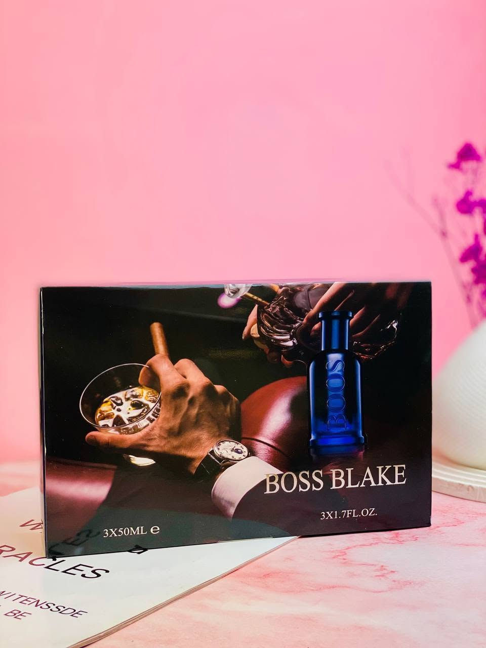 بكج عطور BOOS  ( للرجال )  ماركة   HUGO BOOS العالمية.
💙 كن أكثر ألقا وحيوية وإثارة 💙..
حالما تستخدم هذا العطر ستبدأ بالسيطرة على المكان الذي تكون فيه .
عطر له اريج يجذب الحواس ويجعلك عنوان للتألق والجاذبية.
سيرافقك اريجه طوال اليوم 
💙 كن أكثر ألقا وحيوية وإثارة 💙..
ويجعلك عنوان للتألق والجاذبية.


**إذا كنت صاحب هذا الإعلان وتريد حذفه لأي سبب، رجاءا أرسل رسالة إلى الدعم الفني**