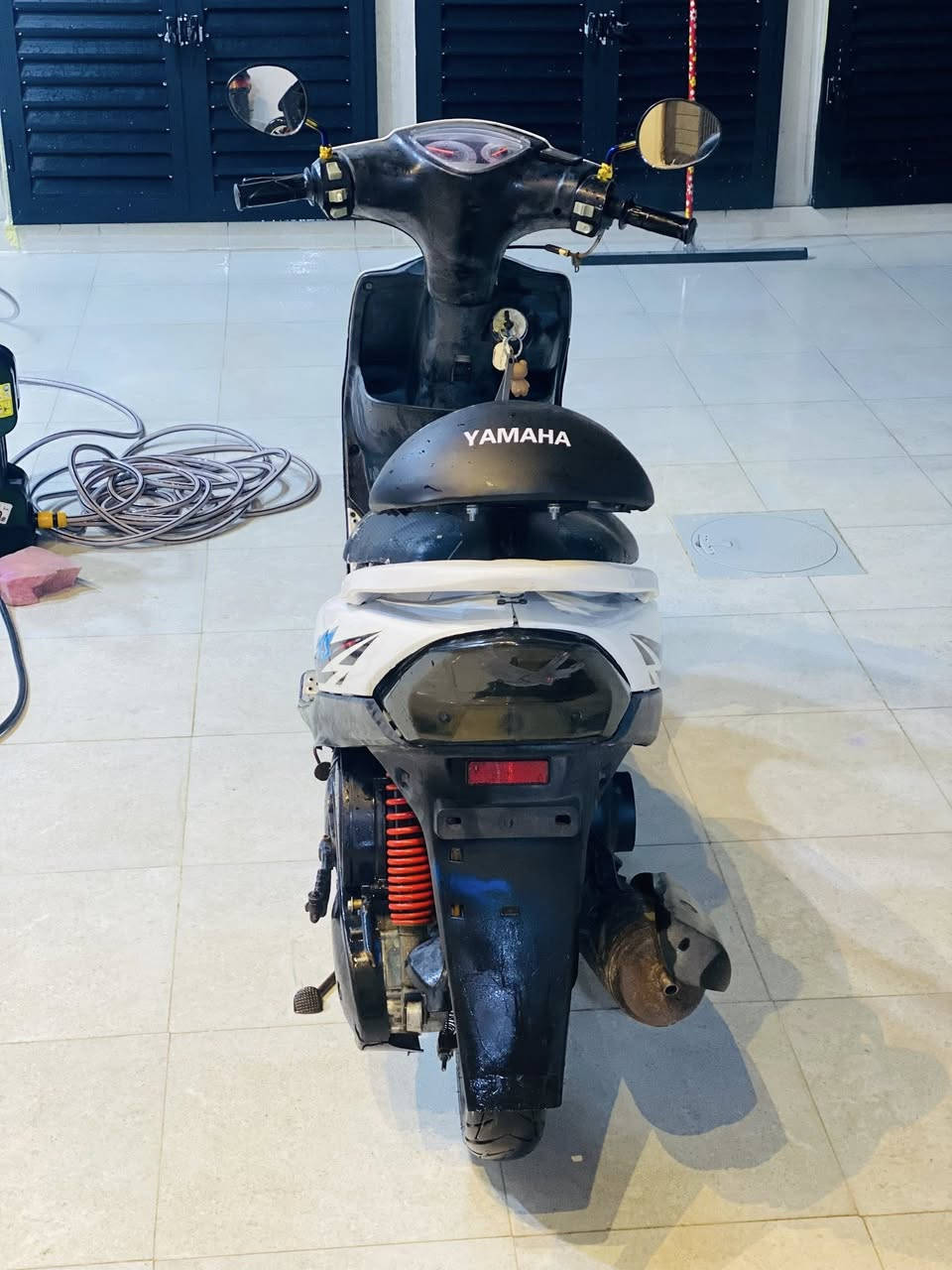 سلام عليكم دراجه ماكس عدله للبيع كفاله عاميه الدراجه نصبه وشكل كلش حلو الكهربائيات كله شغاله عنواني حله حي الزهراء رقمي *********** السعر 750وبيها مجال
