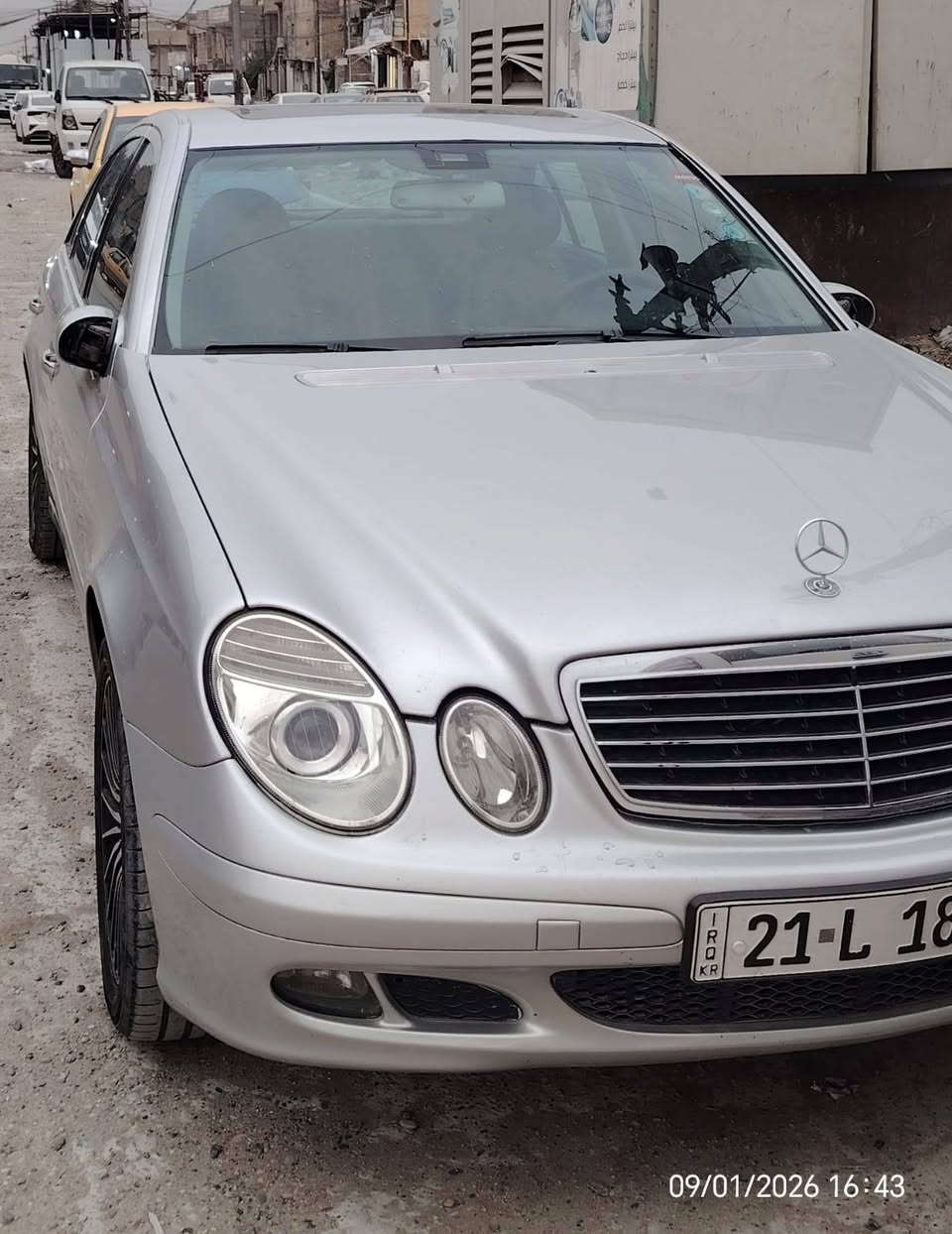 السلام عليكم مارسيدس w211 مديل 2003 فول مواصفات حجم e320 V 6 سلندر فتحة دواخل جلد اعلى فئة گير ومحرك بل چيس قبل اسبوع مبدلات صدر جيد جدا مكفولة بدون صبغ جاهزة السيارة ولدواخل جلد بل چيس مكان السيارة مدينة الصدر قطاع 10.. السعر  130..
***********
