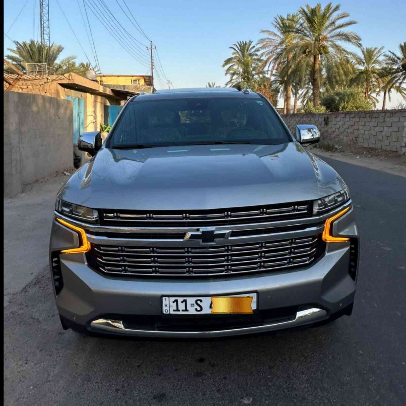 السلام عليكم من رخصة الادمن

للبيع: شيفروليه تاهو بريمير 2024 - فل أوبشن 4WD
، وارد أمريكي، ماشية ٣٣ الف ميل قابل للزيادة 
ضرر جامرلغ امامي ايمن واشويه من البنيد وكما موضح في المنشور 
المحرك: 5.3 V8 تنفس طبيعي، 355 حصان، عزم 519 نيوتن.م
القير: أوتوماتيك 10 سرعات + دبل 
المواصفات الخارجية:
 •  ويل حجم 20 بريمير أصلي كروم مصقول
 •  إضاءة LED كاملة + IntelliBeam أوتو
 •  شبك وكروم بريمير + سك سقف كروم
 •  مرايا كهرباء تدفئة تعتيم + إشارات
 •  صندوق خلفي يفتح بحساس القدم

الداخل والرفاهية:
 •  7 ركاب، كراسي ملكية مفصولة بالصف الثاني جلد فاخر
 •  كراسي أمامية كهرباء تدفئة تبريد + ميموري
 •  الصف الثالث طي كهرباء
 •  شاشة 10.2" كاربلاي وأندرويد أوتو لاسلكي
 •  عدادات ديجيتال 12" + صوتيات Bose 10 سماعات
 •  تكييف 3 مناطق + فتحة سقف بانوراما + شاحن وايرلس

الأمان: 
باقة Chevy Safety Assist كاملة - فرملة طوارئ، مثبت مسار، نقاط عمياء، كاميرا 360، حساسات أمامي خلفي
 •  سنوية باسمي، داخلة شهداء
 •  باقي سنة و 3 شهور وتتحول 
 •  أيرباك دركة وبردة فقط، وراجع بلادي 

السعر؟ 47 الف قابل للتفاوض
مكان السيارة بغداد الراشدية 

الاتصال ***********
متواجد واتساب اتصال 📞
