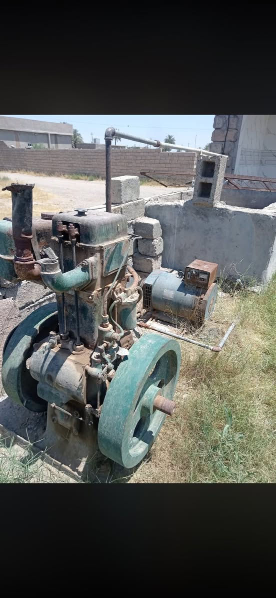 مولد لستر توب لاند 7.5kv حصان 8 مع راس توليد العنوان صلاح الدين بيجي للاستفسار:***********
