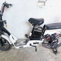 دراجة شحن • بطاريات ضعيفة • نجف