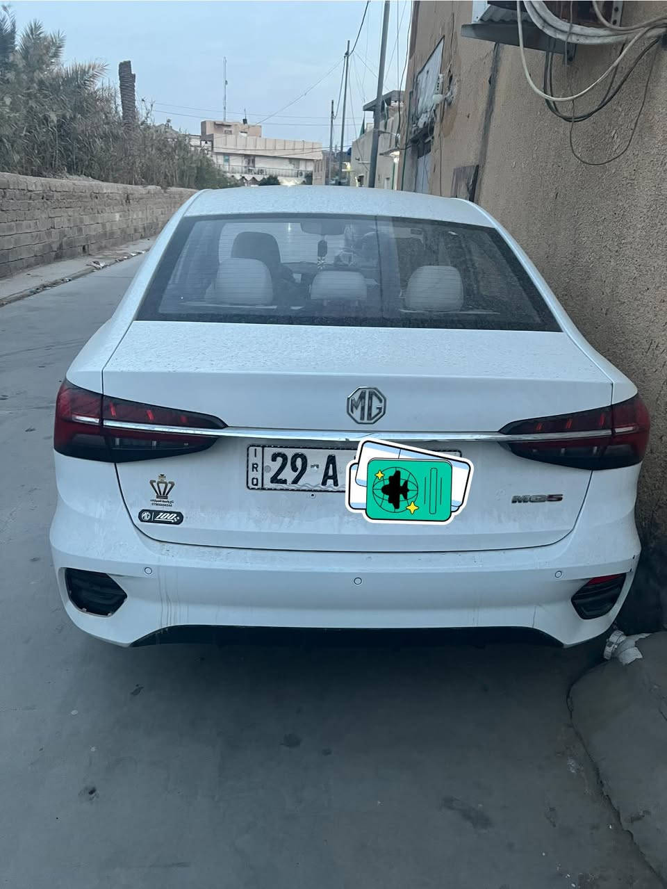 للبيع سيارة MG 5 بلاس موديل 2025
الشكل الجديد السيارة مكفولة من كلشي 
بصمة دخول ذكي شاشة اشاير بالمري 
وباقي المواصفات معروفة السيارة مكانها واسط النعمانية
ماشية 3000 كم رقم واسط سعره 125 ورقة
للاتصال ***********
07813 170107
