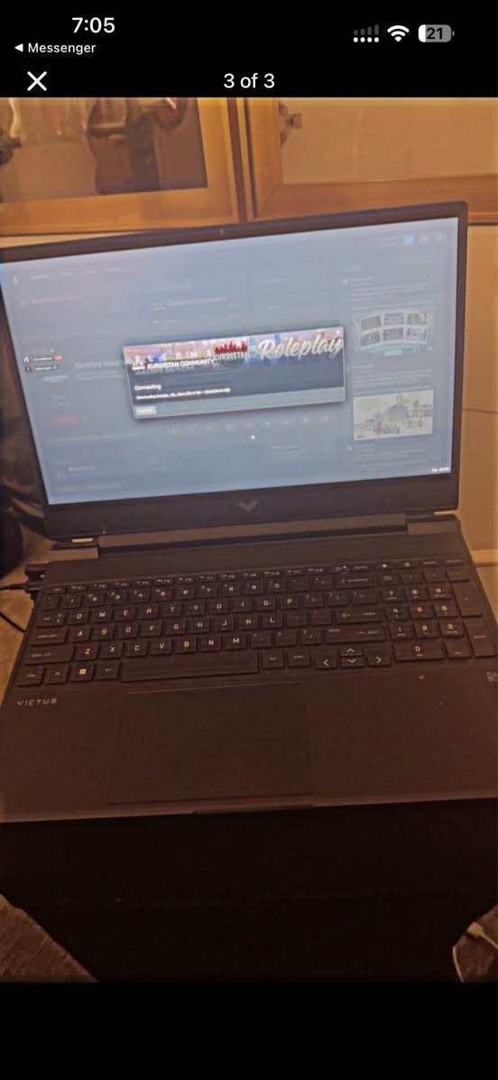 NVIDIA GeForce RTX 3050 Ti Laptop GPU
12th Gen Intel(R) Core(TM) i7-12650H
Ram 16 gb 3200 Mt
Intel(R) UHD Graphics 8gb أربيل, العراق


**إذا كنت صاحب هذا الإعلان وتريد حذفه لأي سبب، رجاءا أرسل رسالة إلى الدعم الفني**