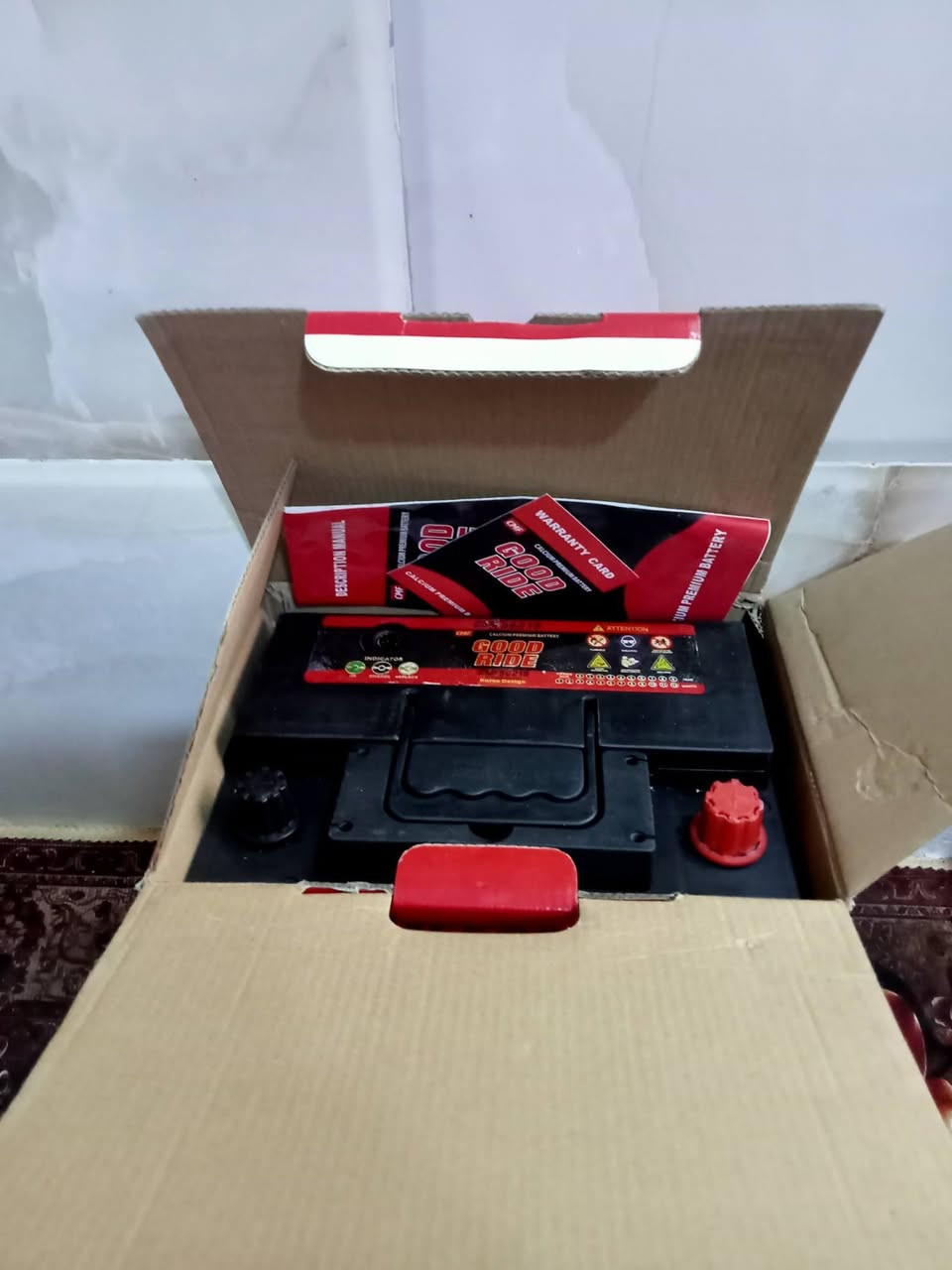 بطاريه للبيع حجم 62 امبير رايدا ب 25 الف ولقديم عنواني بغداد جميله رقمي *********** شرط ضمان اطيك بي ملاحظه ابيعلك مستخدم مستخدم
