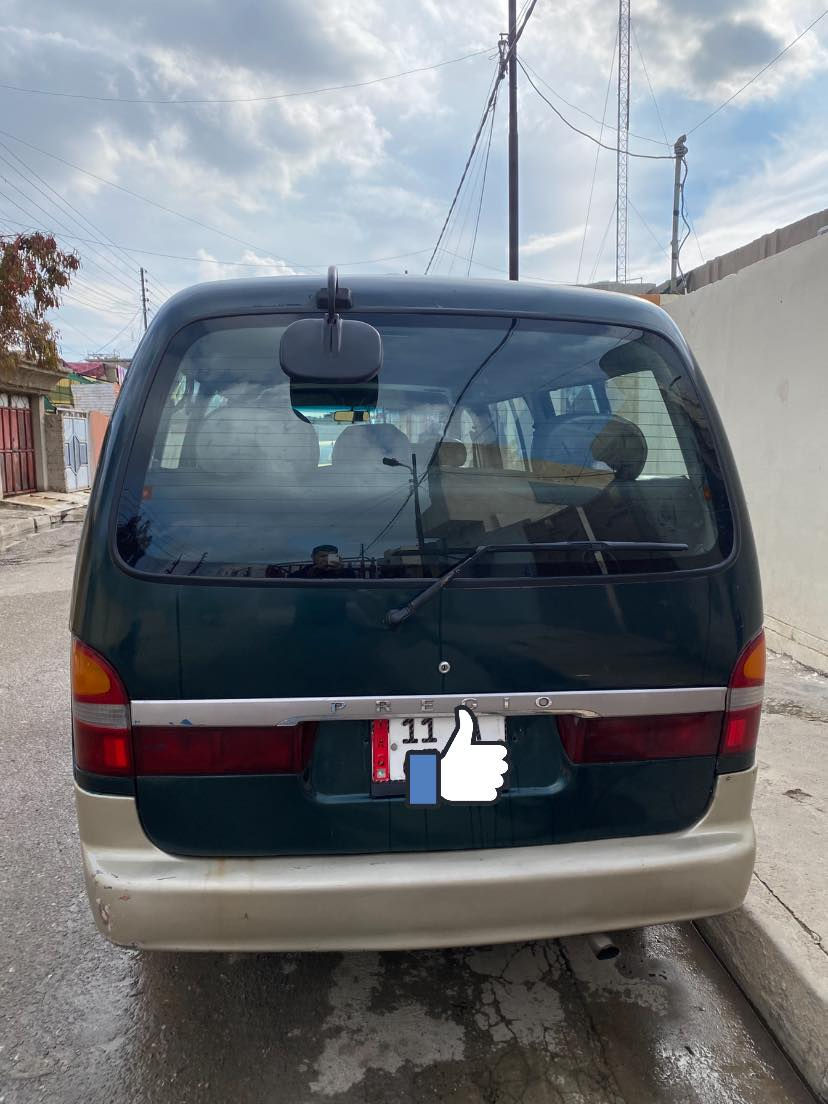 بريجو موديل96هيئه غرمات صفر سنويه 30 
السياره بسمي كير اكسن شرط مكينه بدايه 
شاصي الخلفي معمرالسعر 60$
شرط التحويل مكاني موصل الايمن ***********
