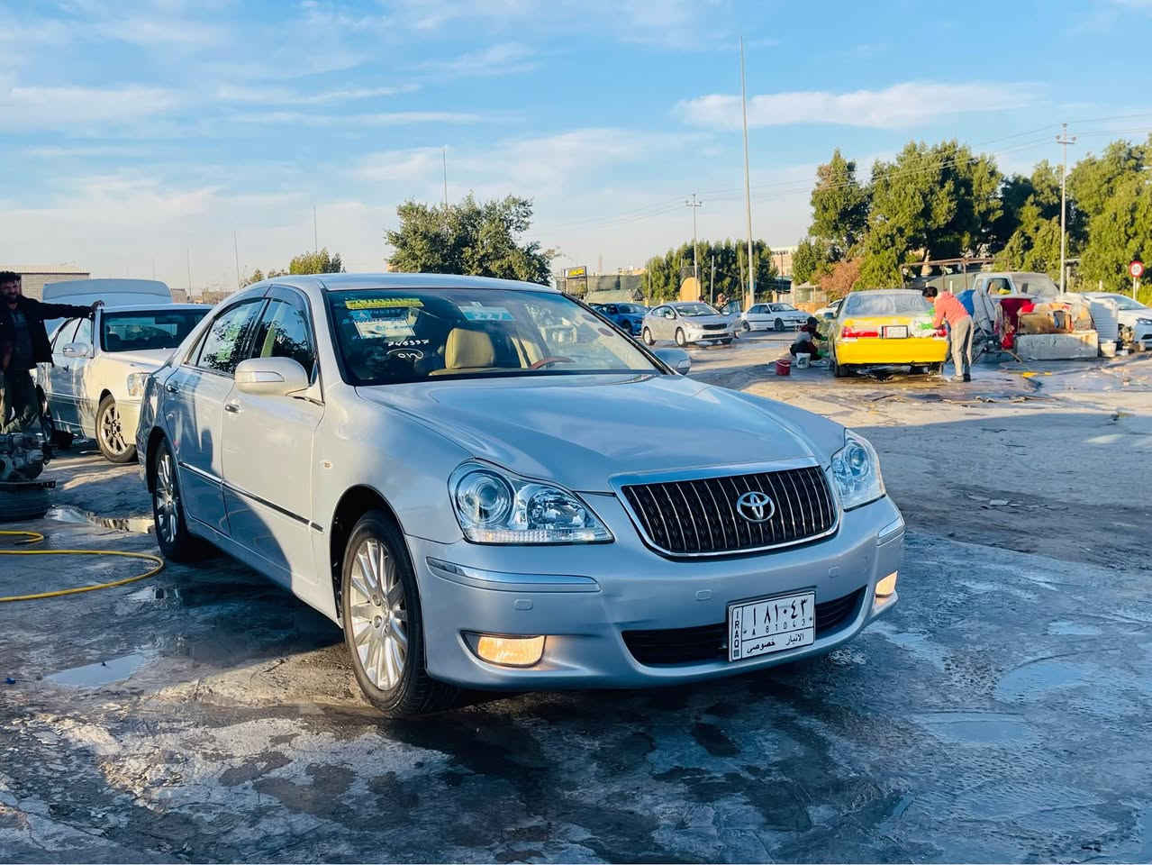 السعر 158 وبيه مجال

سلام عليكم             السعر 158 وبيه مجال 

ماجسته 2005 رقم الأنبار مداور قرار 48 دخول جديد 

سياره بل كارتون مكفوله كفاله عامه 

فول ماعده الفتحه 

الون بحري 

5دكمً

3 برد 

5 بصمات 

حساسات 

كامره 

ستيرن كهربأي 

تبريد خلفي 

تحكم ستيرن 

مكينه 8V/4300 

مكينه وكير وحداديه وتخم تاير وتبريد مكفولات 

مكان نجف الاشرف/*********** النجف, العراق
