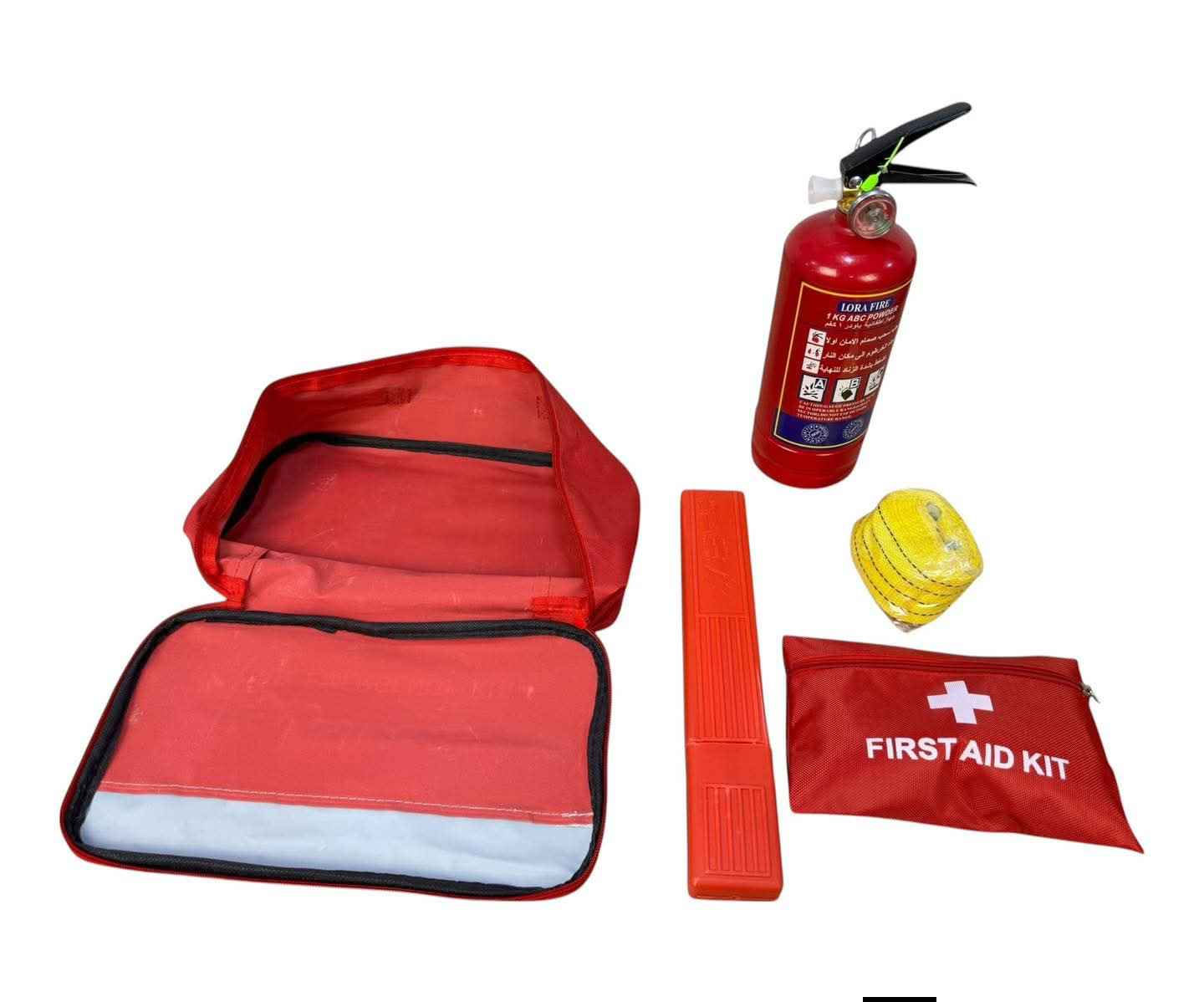 سيت طوارئ سيارة ( مطفأة حريق + واير سحب + مثلث + اسعافات اولية )

تتضمن 
مطفا حريق حجم 1كغم نوع ABC
مثلث تحذير
عاكس 

حقيبة اسعاف كربلاء, العراق


**إذا كنت صاحب هذا الإعلان وتريد حذفه لأي سبب، رجاءا أرسل رسالة إلى الدعم الفني**