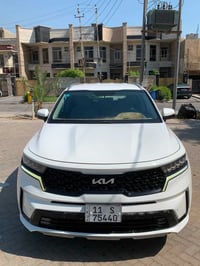 سورنتو 2022 خليجي مكفول 6 سلندر / رقم بغداد بصمة تشغيل وابواب تحكم و ش...