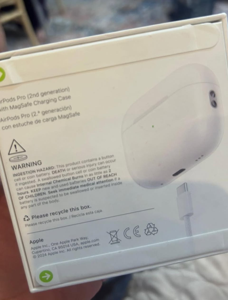 السلام عليكم سماعة ايربود جيل الثاني اصلية جايبتها من امريكا غير مستعملة وممفتوحة وتكدر تتاكد منها قبل لتشتريها خاصية حجب ضوضاء سعرها 350


**إذا كنت صاحب هذا الإعلان وتريد حذفه لأي سبب، رجاءا أرسل رسالة إلى الدعم الفني**