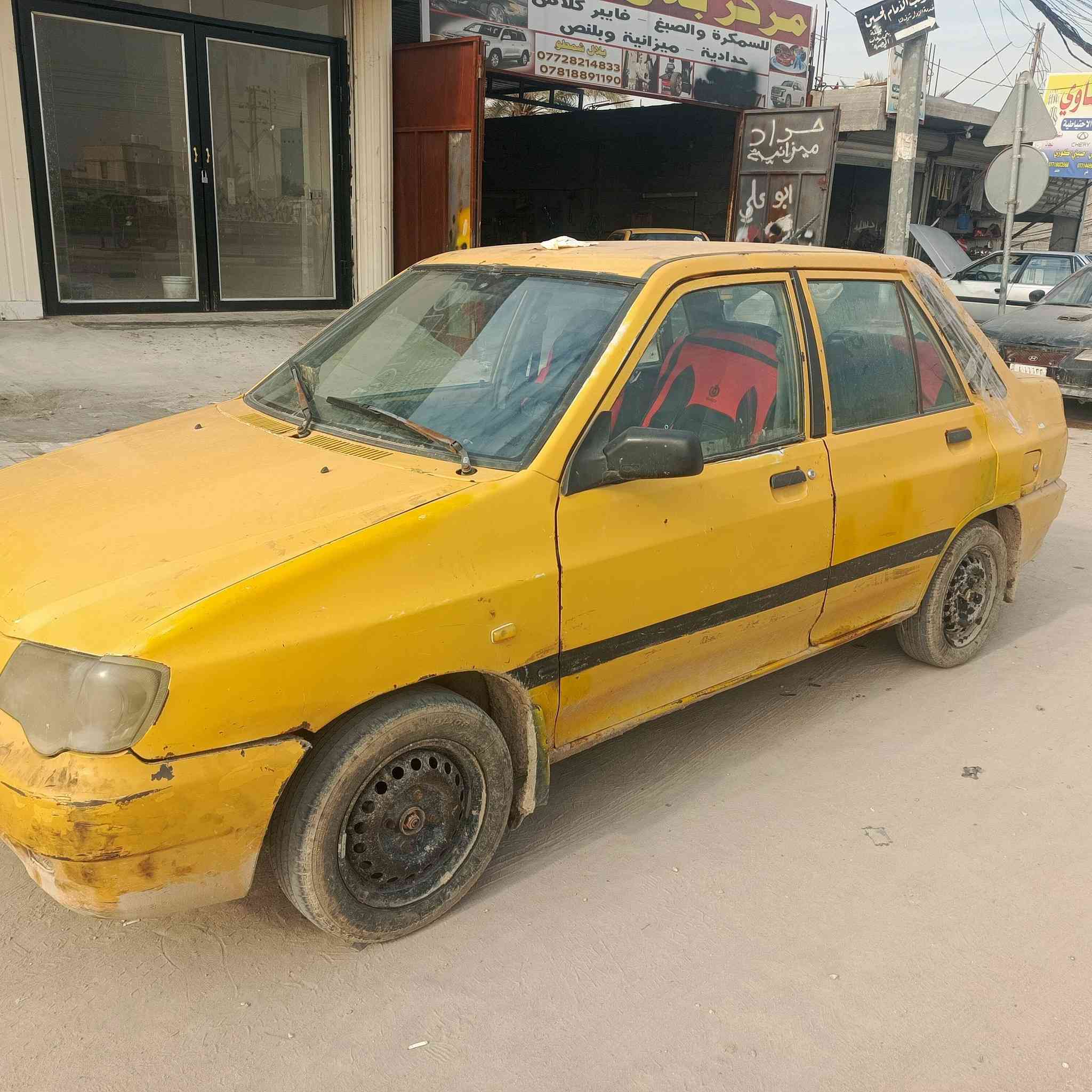 للبيع سايبه منغولي موديل 12 كير ادرايم شفتات جدد حداديه زينه مكينه بيها بخار بيها دحجه بلدعاميه الخلفيه يرادلها ترتيب وسحب قليل كهربائياتها شغاله مصفره هيئه وغرامات لحد 2027 استوها مصفره السياره رقم واسط احمر مداور اشوكت متريد العنوان كربلاء السعر 15 وبيها مجال ***********
